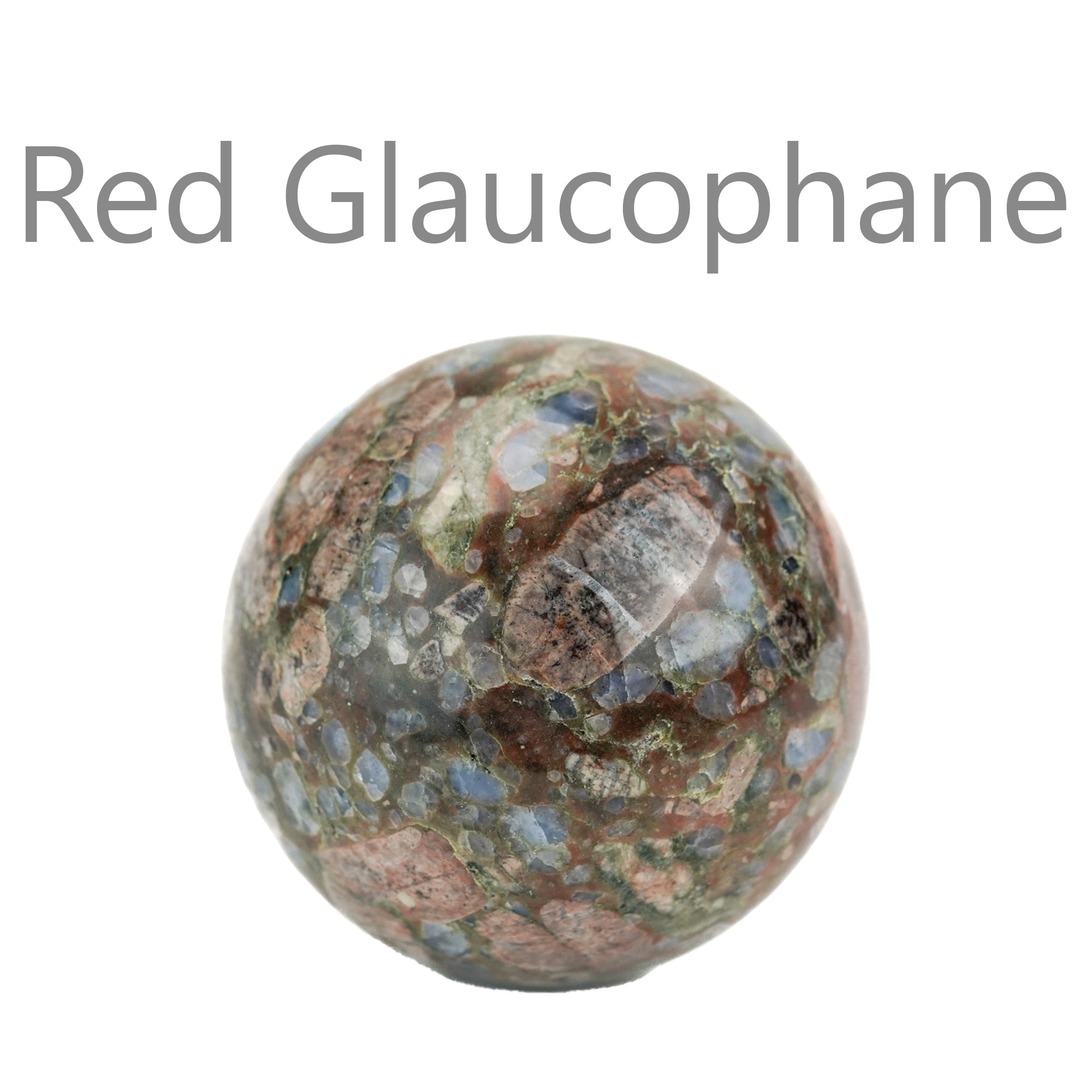 red glaucophane