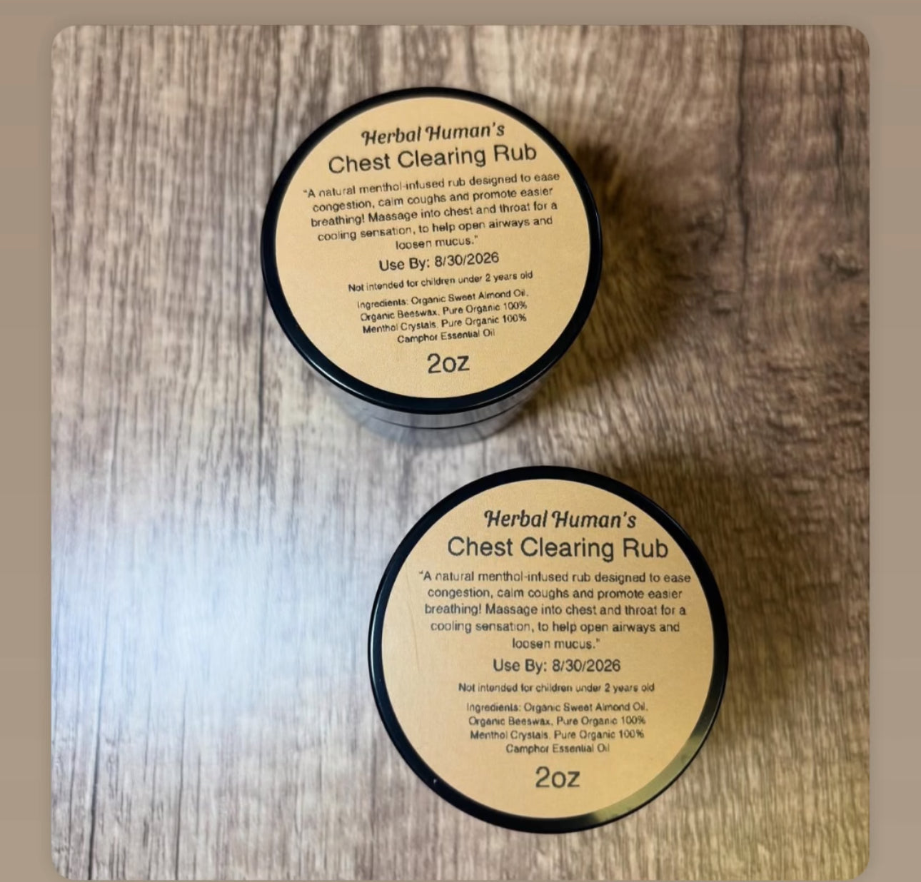 Herbal Human LLC Rub/ Salves