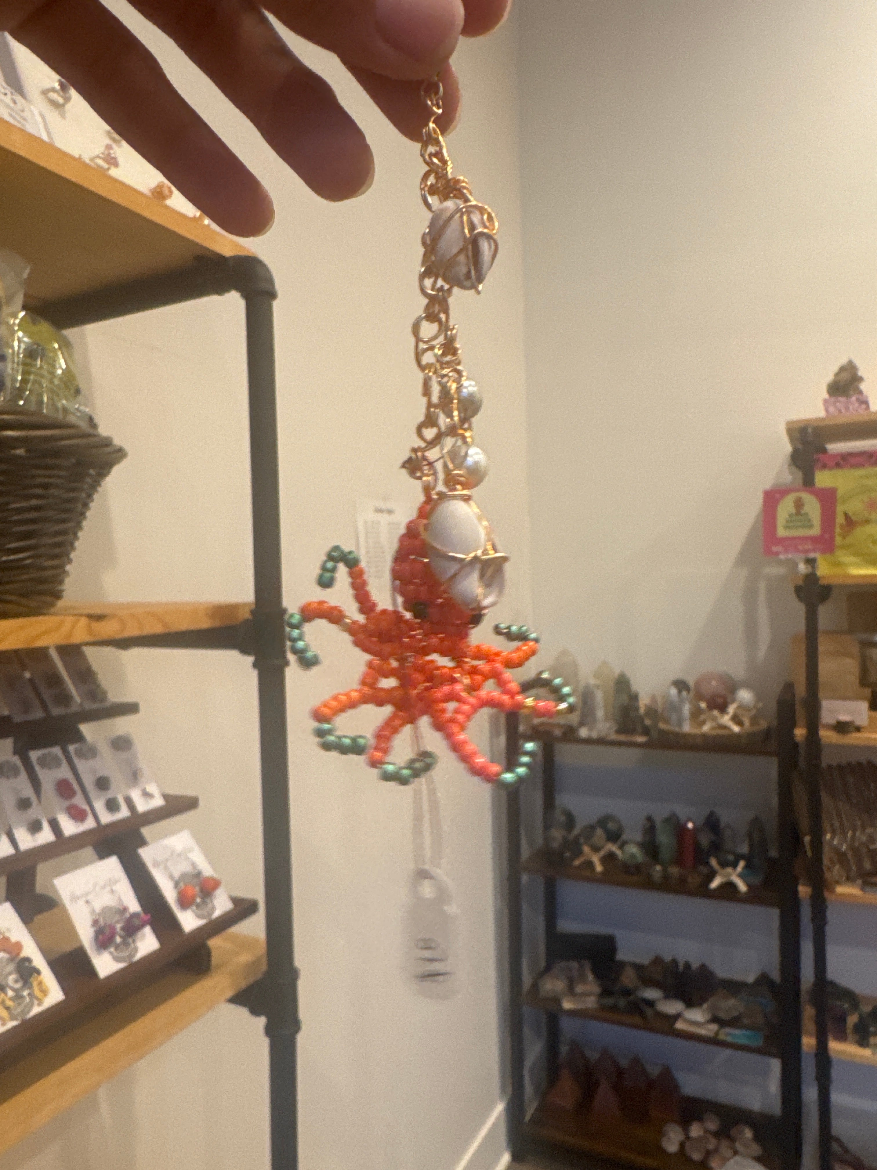 Djinns Treasure Octopus Keychain