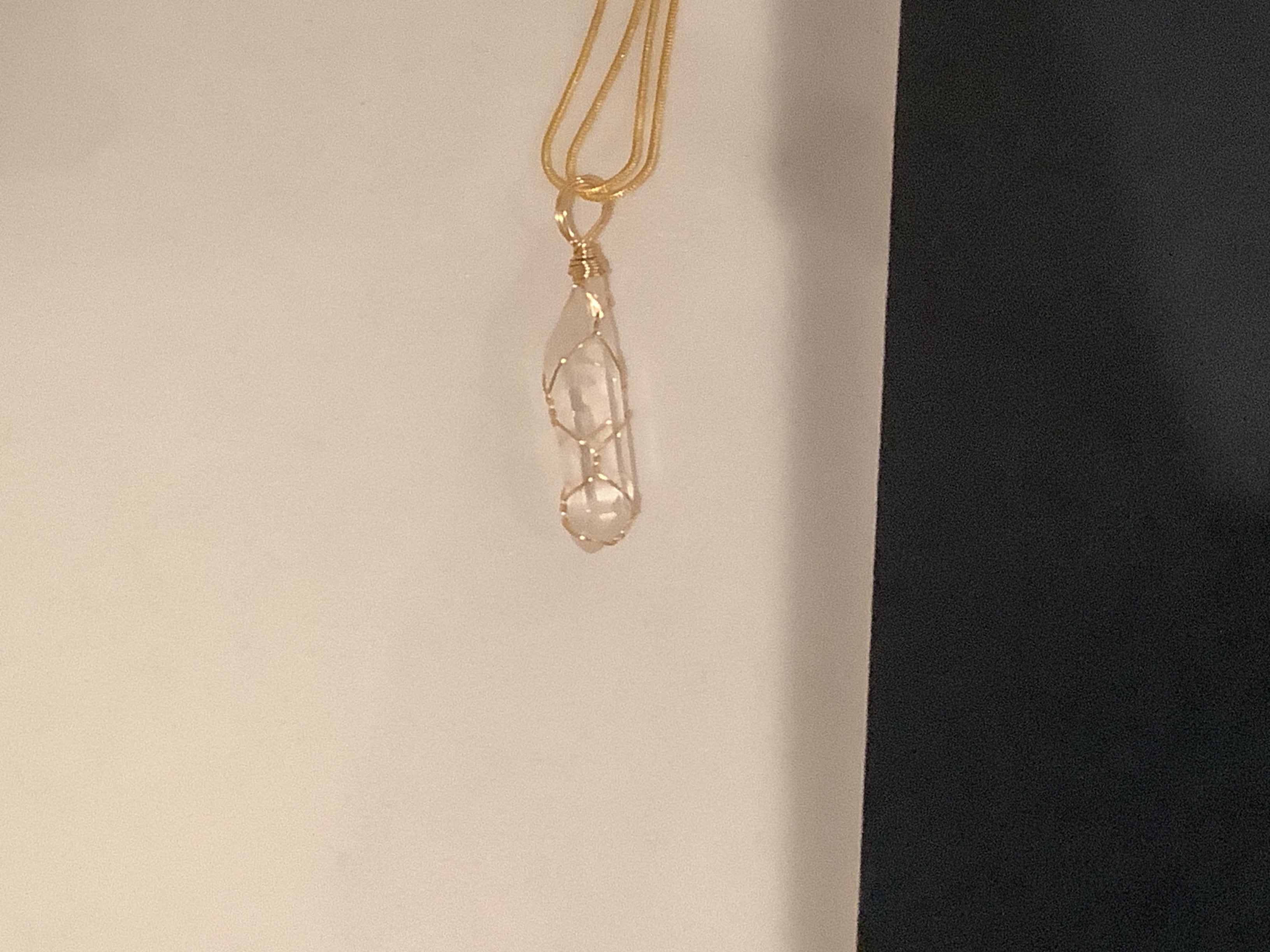 Djinns Treasure (Small) Quartz Pendant