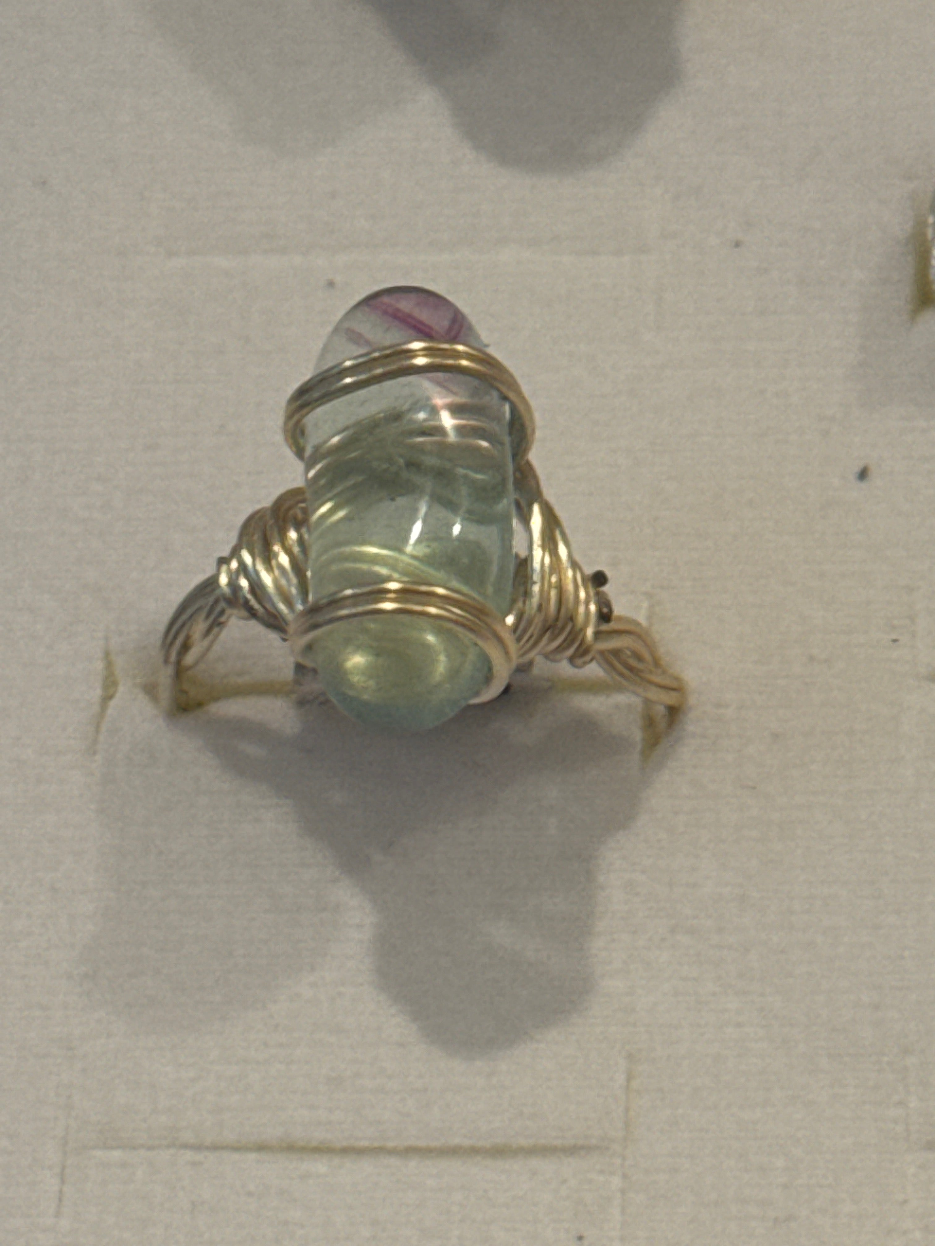 Djinns Treasure Fluorite Ring