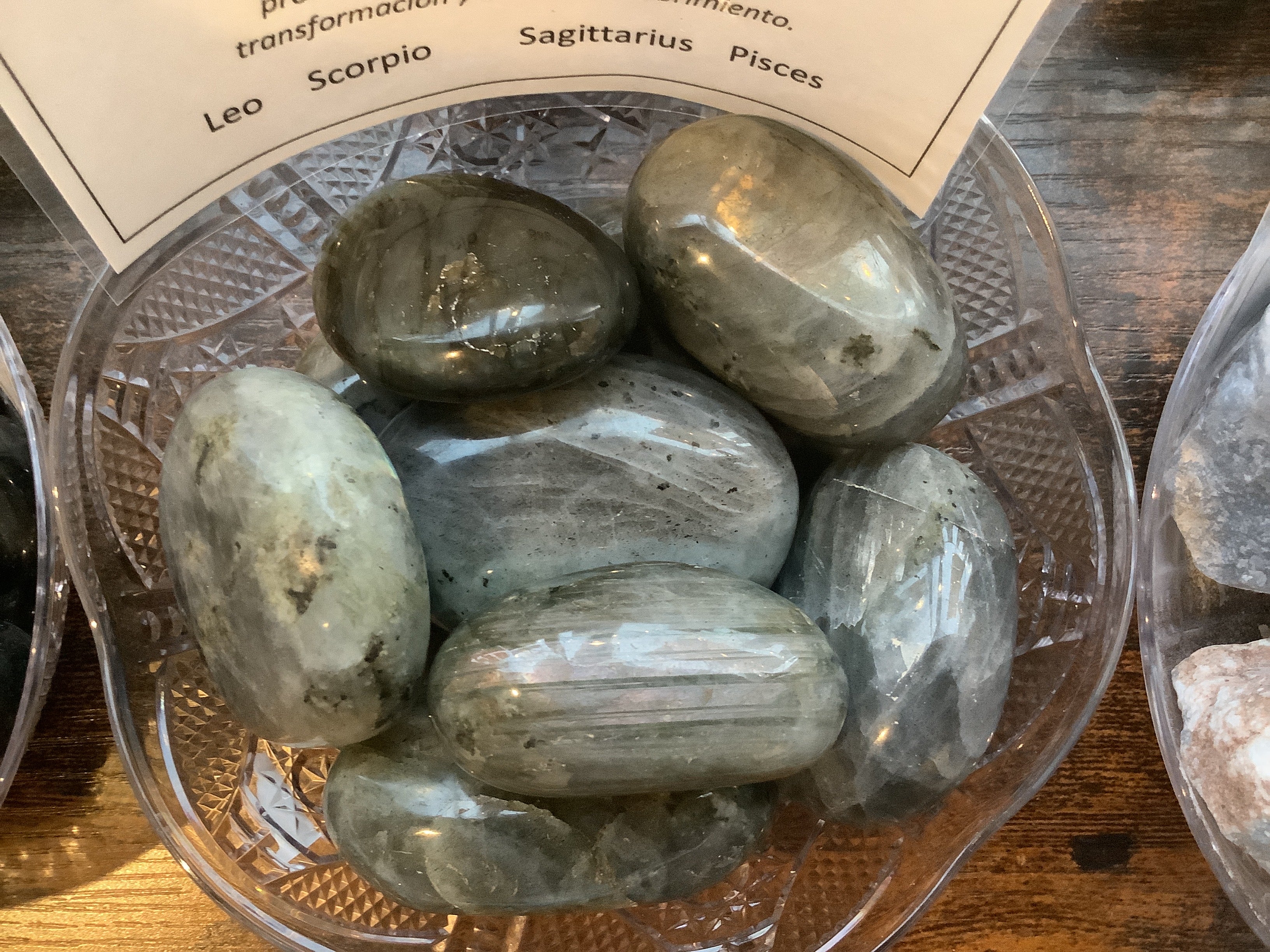 Labradorite Palm Stones