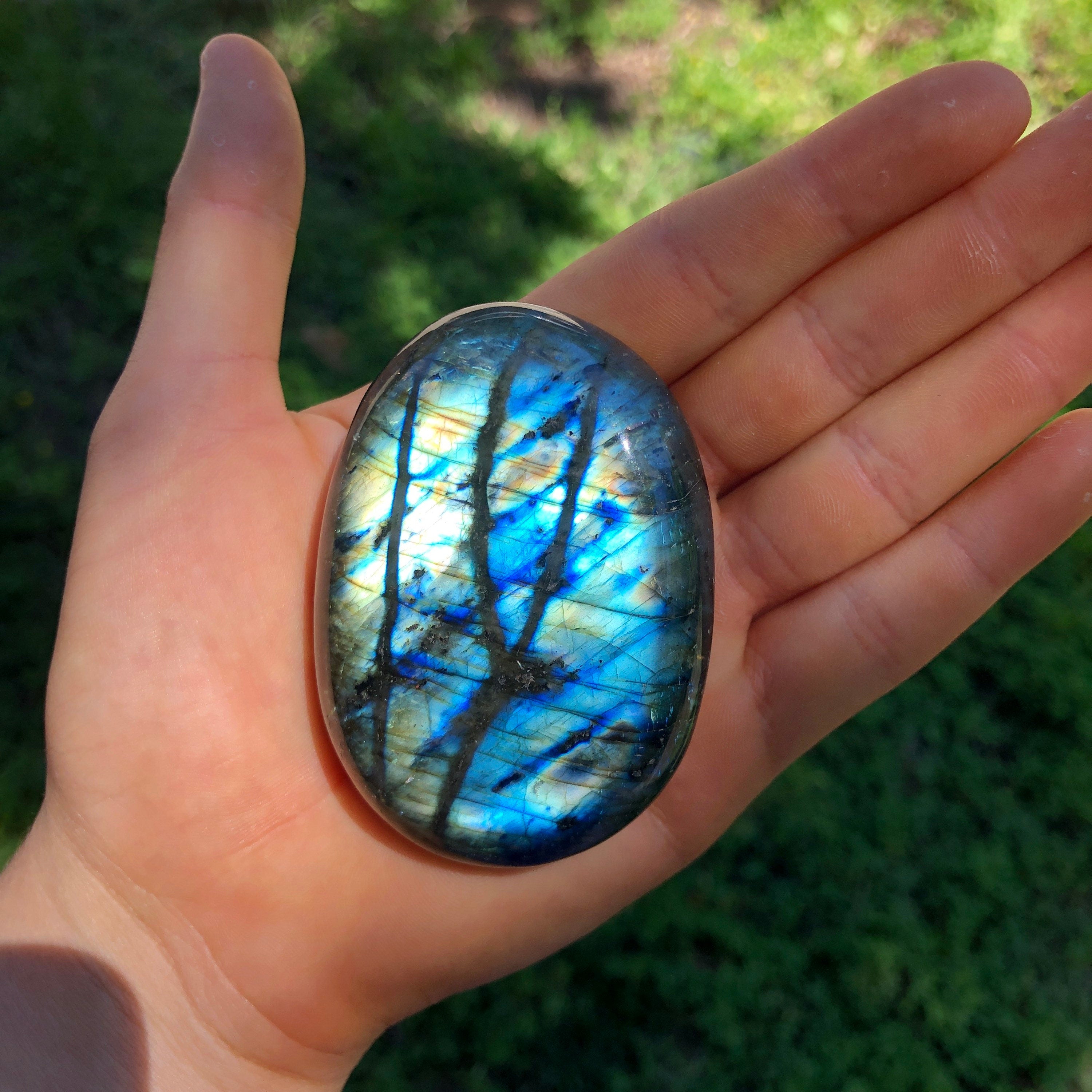 Labradorite Palm Stone