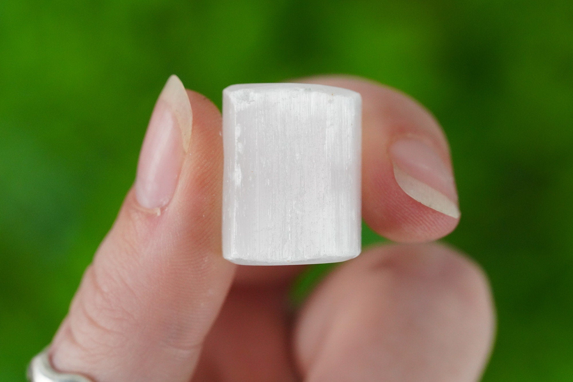 Tumbled Selenite Polished Stone