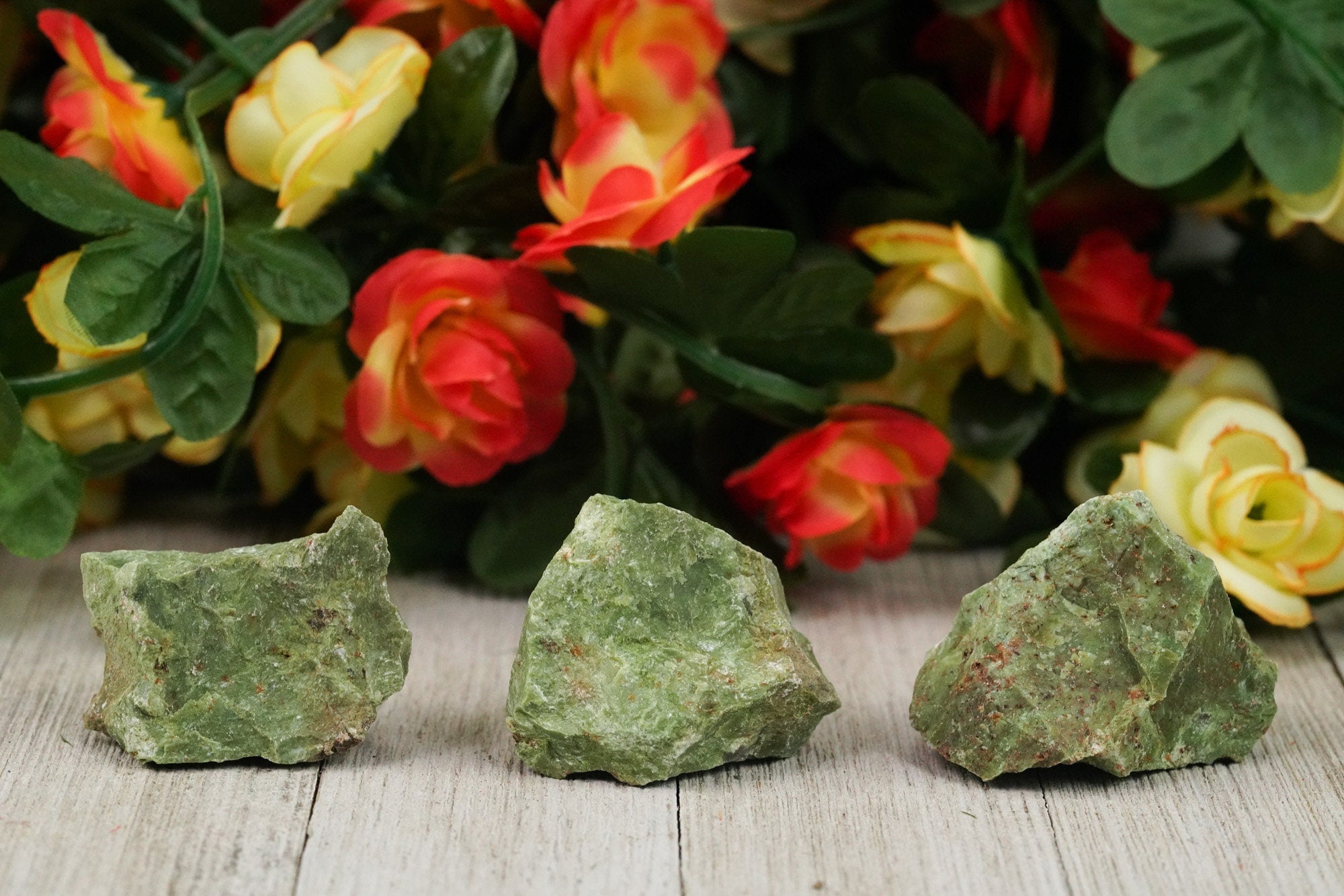 Raw Green Opal Rough Crystal