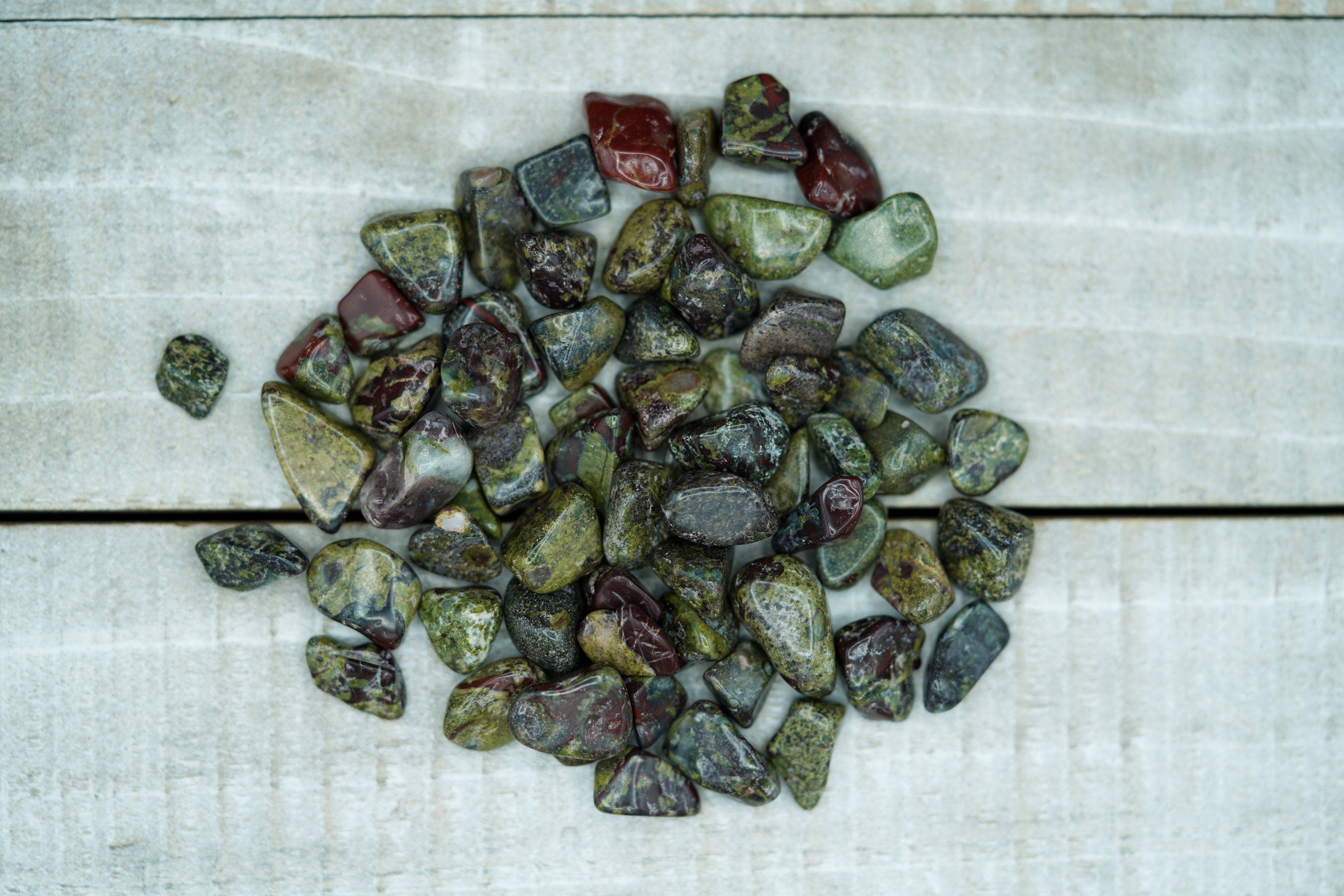 Dragon Blood Stone Crystal Chips