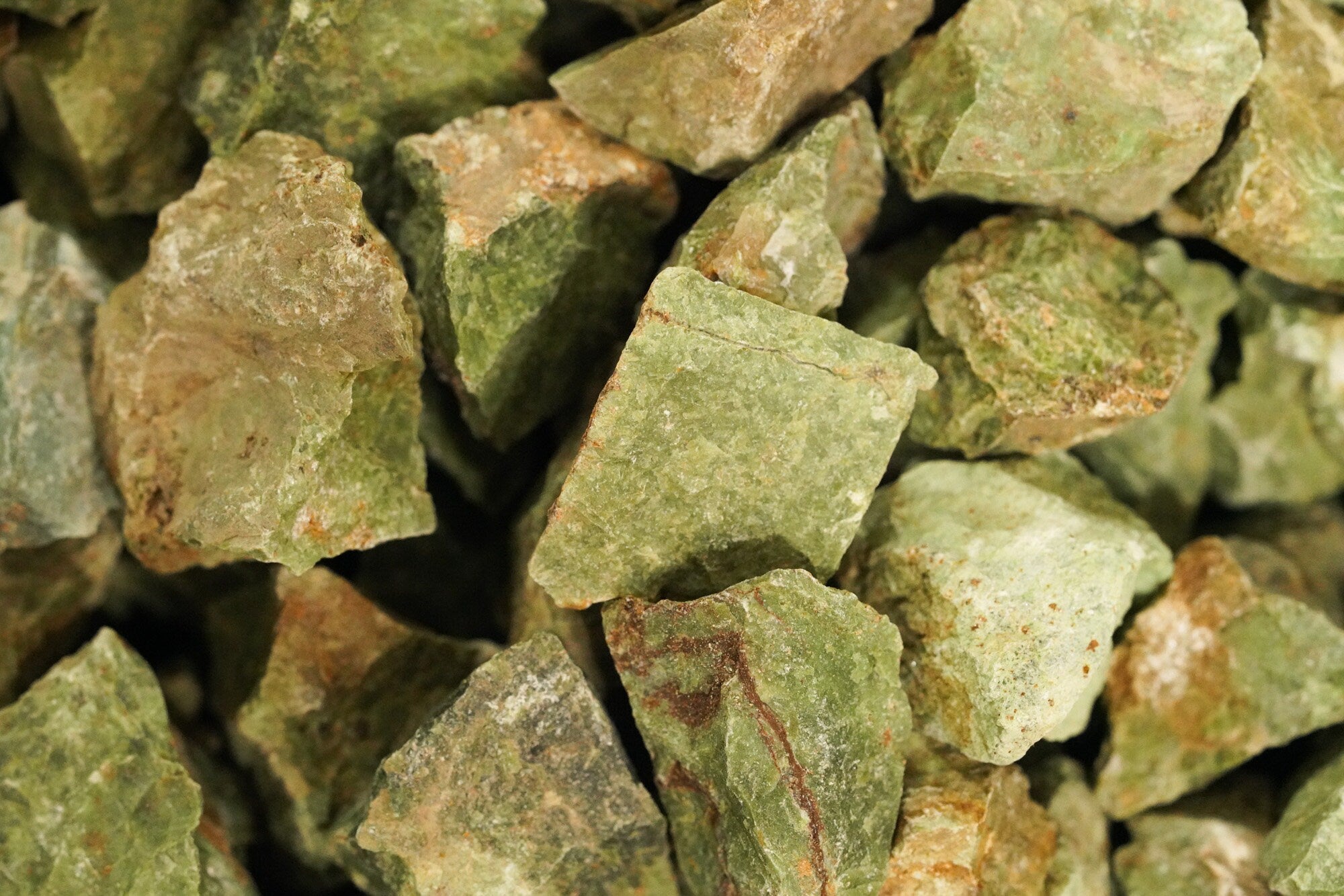 Raw Green Opal Rough Crystal