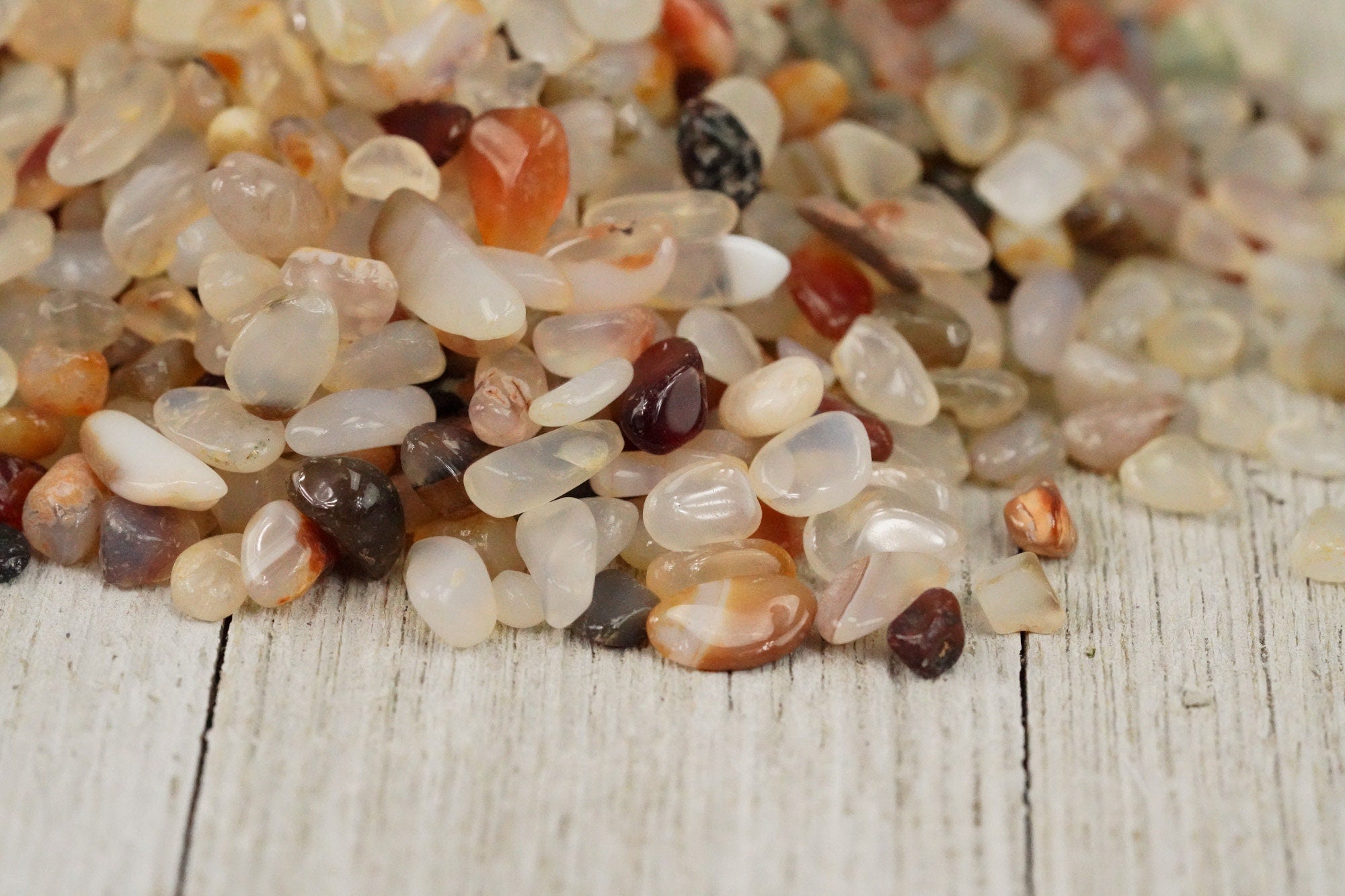 Agate Tumbled Gemstone Chips