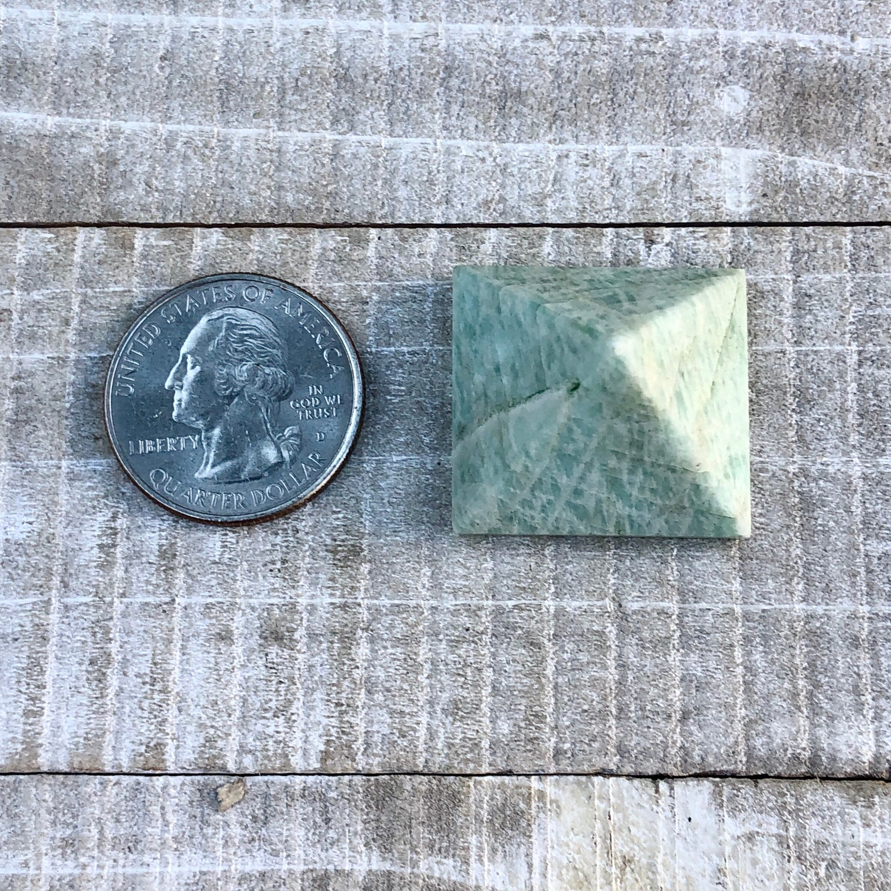 Amazonite Crystal Pyramid