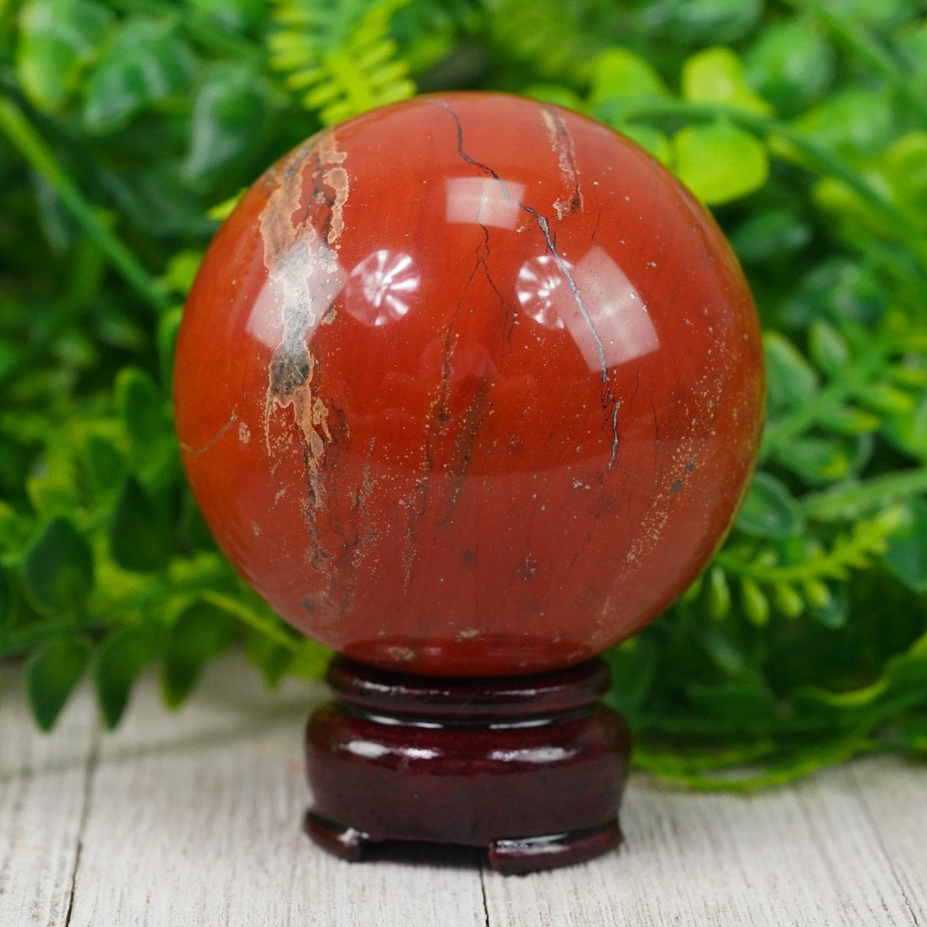 Red Jasper Crystal Ball 60mm