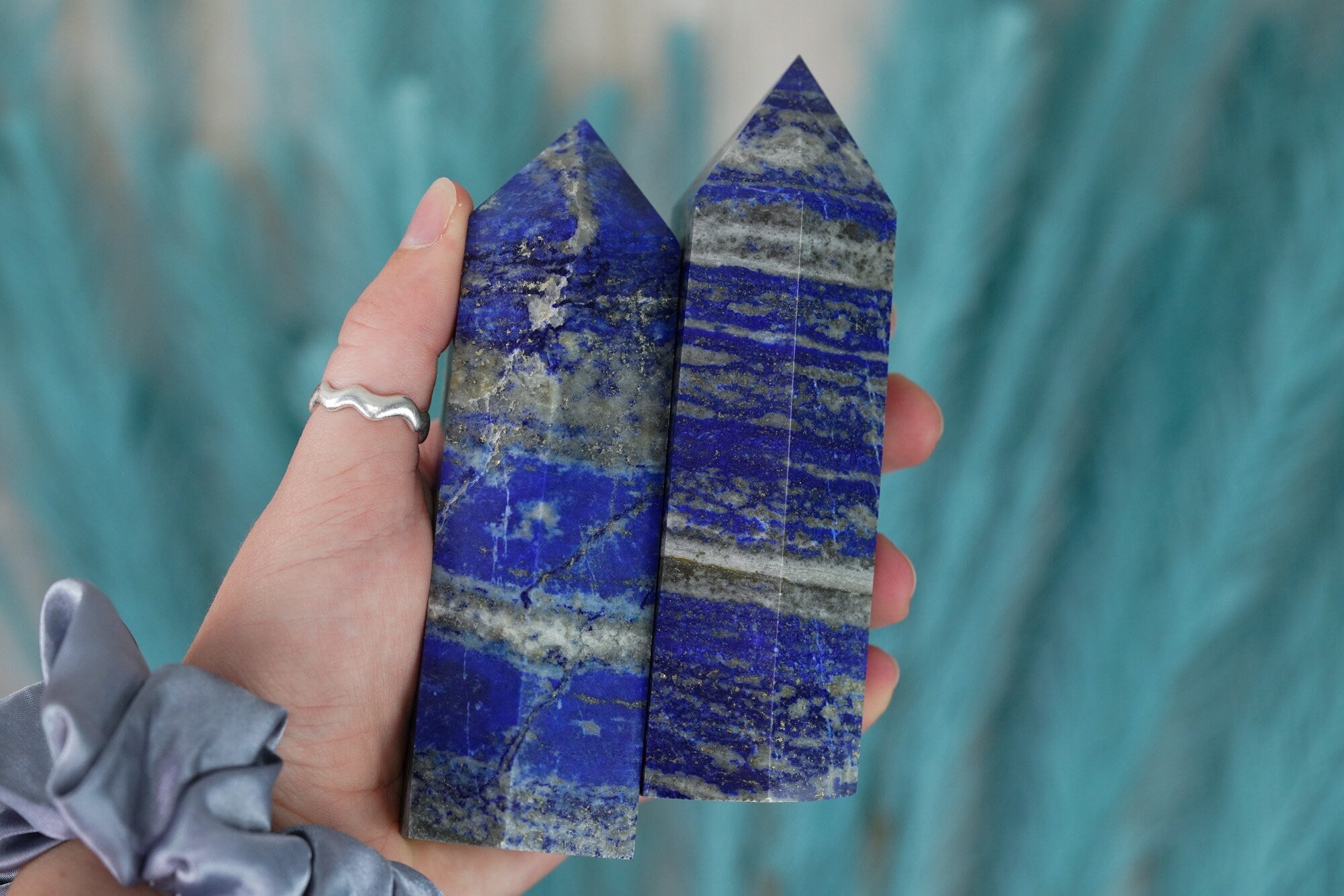 Large Lapis Lazuli Crystal Tower