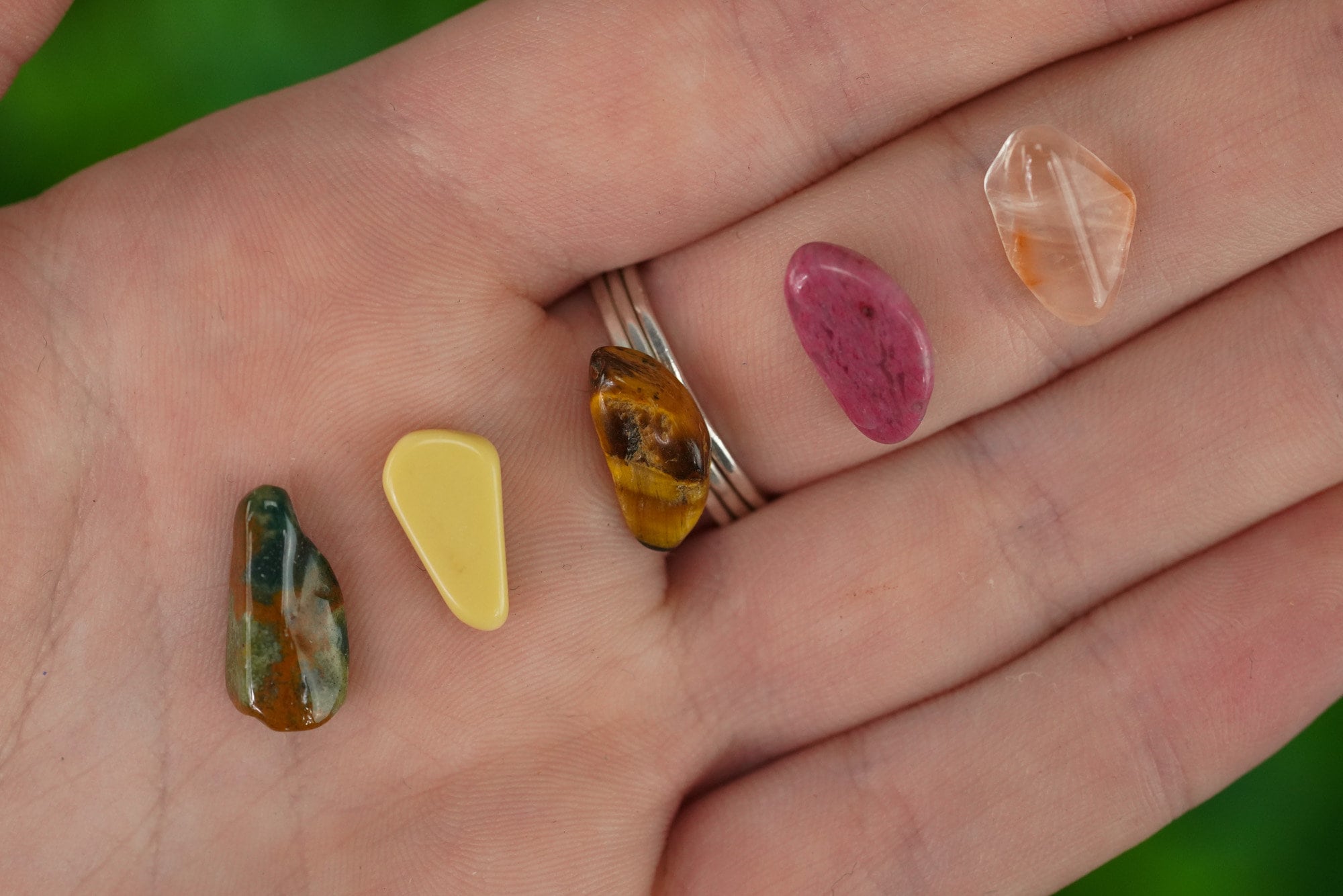 Self-Love Tumbled Chip Crystal Set