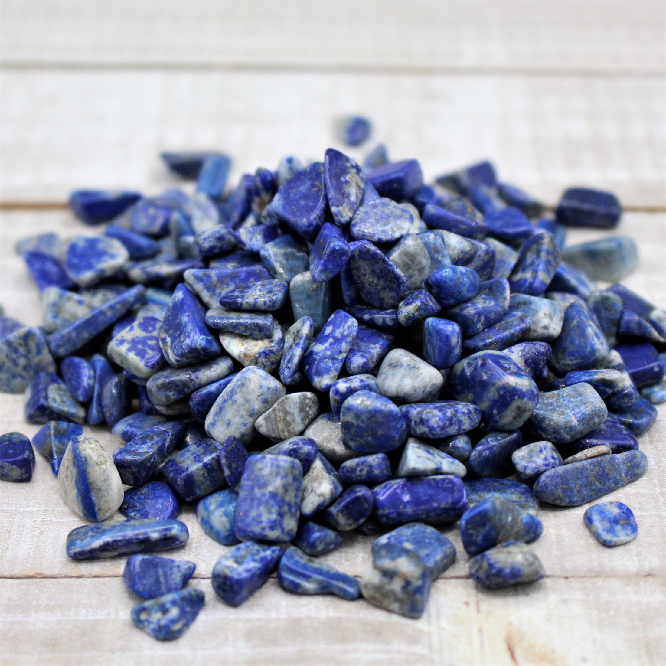 Lapis Lazuli Tumbled Crystal Chips