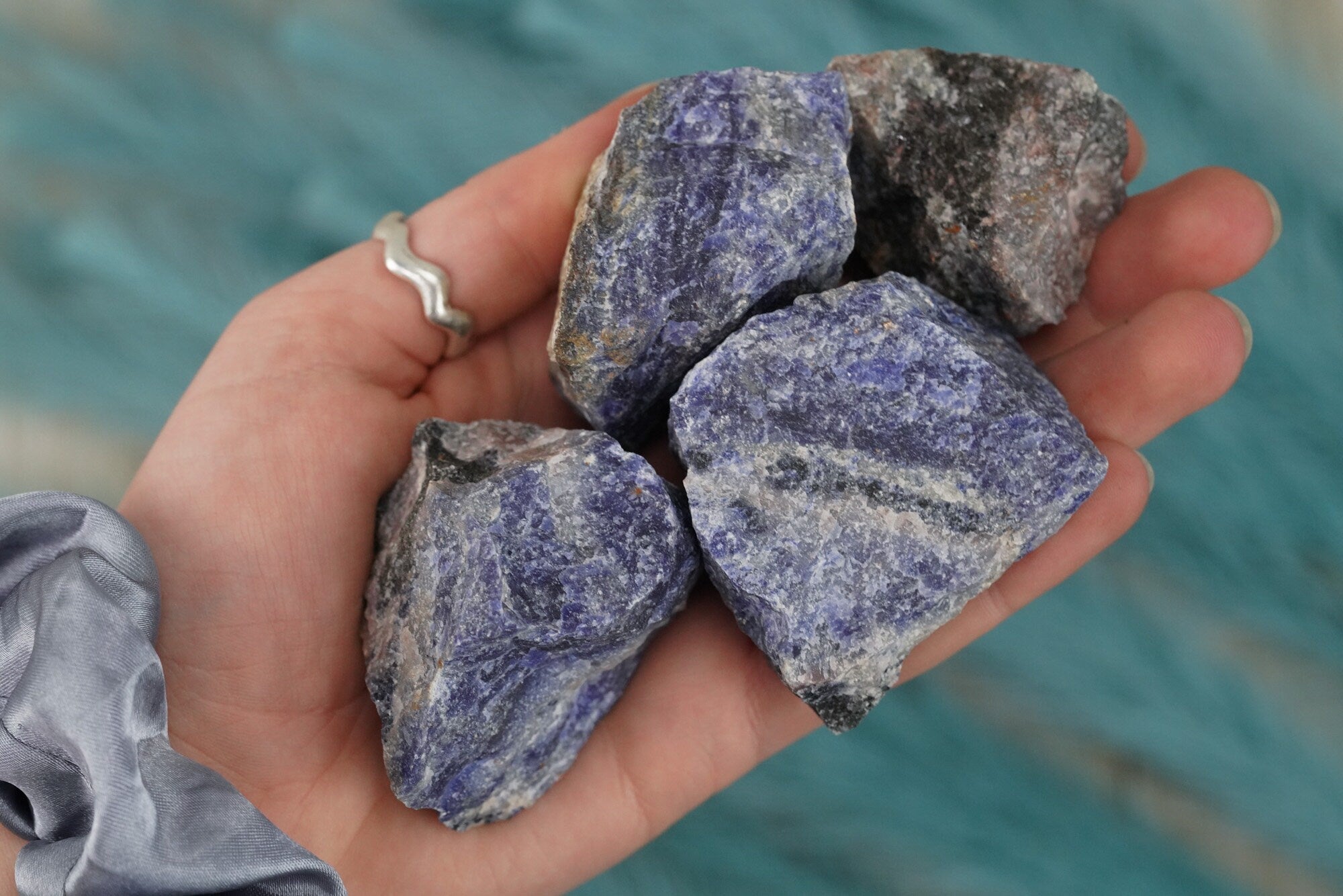 Raw Sodalite Rough Crystal