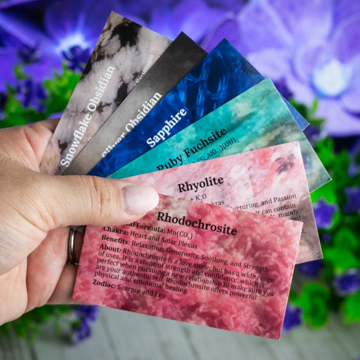 2nd Edition Healing Crystal Card Deck