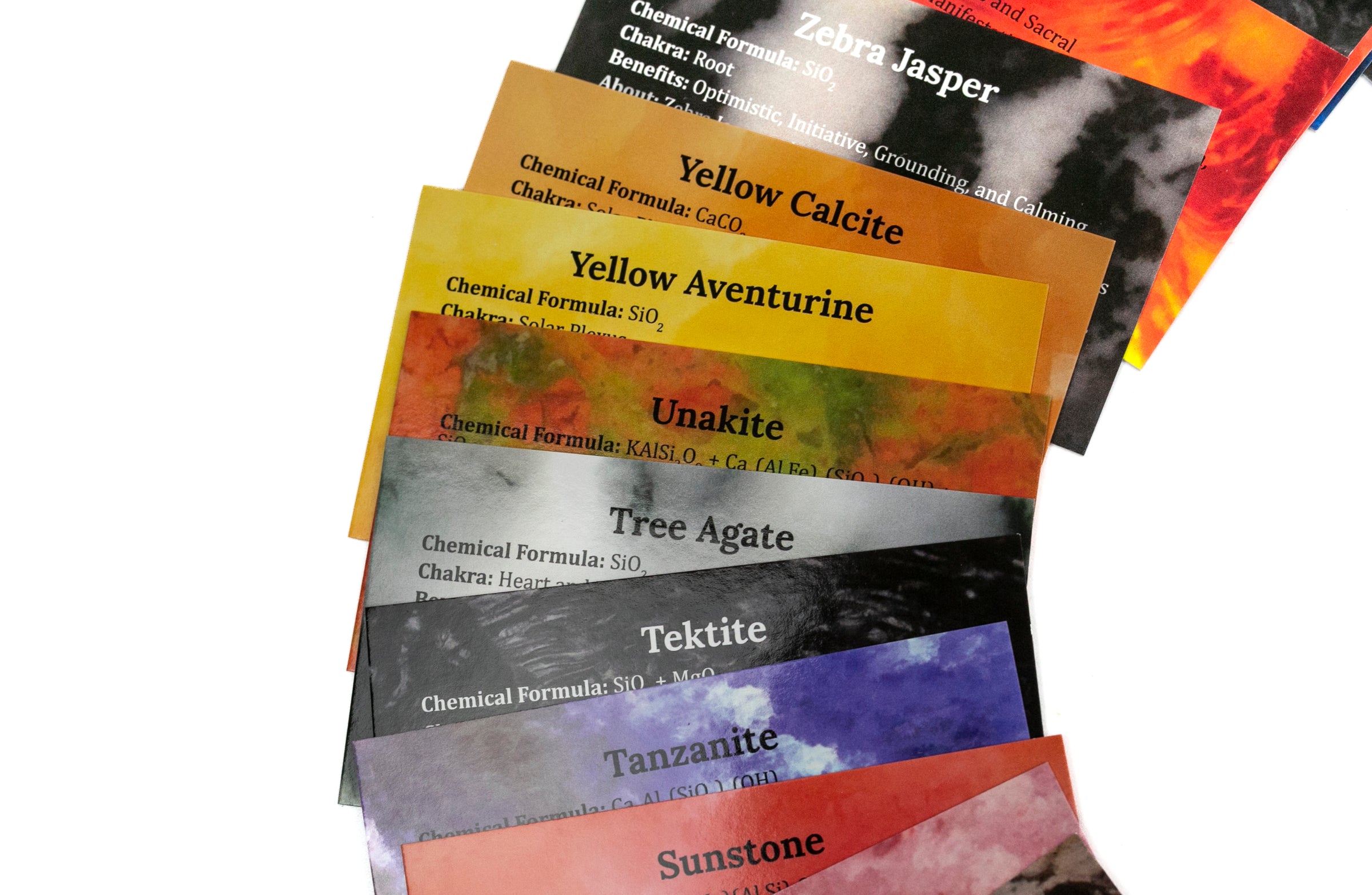 2nd Edition Healing Crystal Card Deck