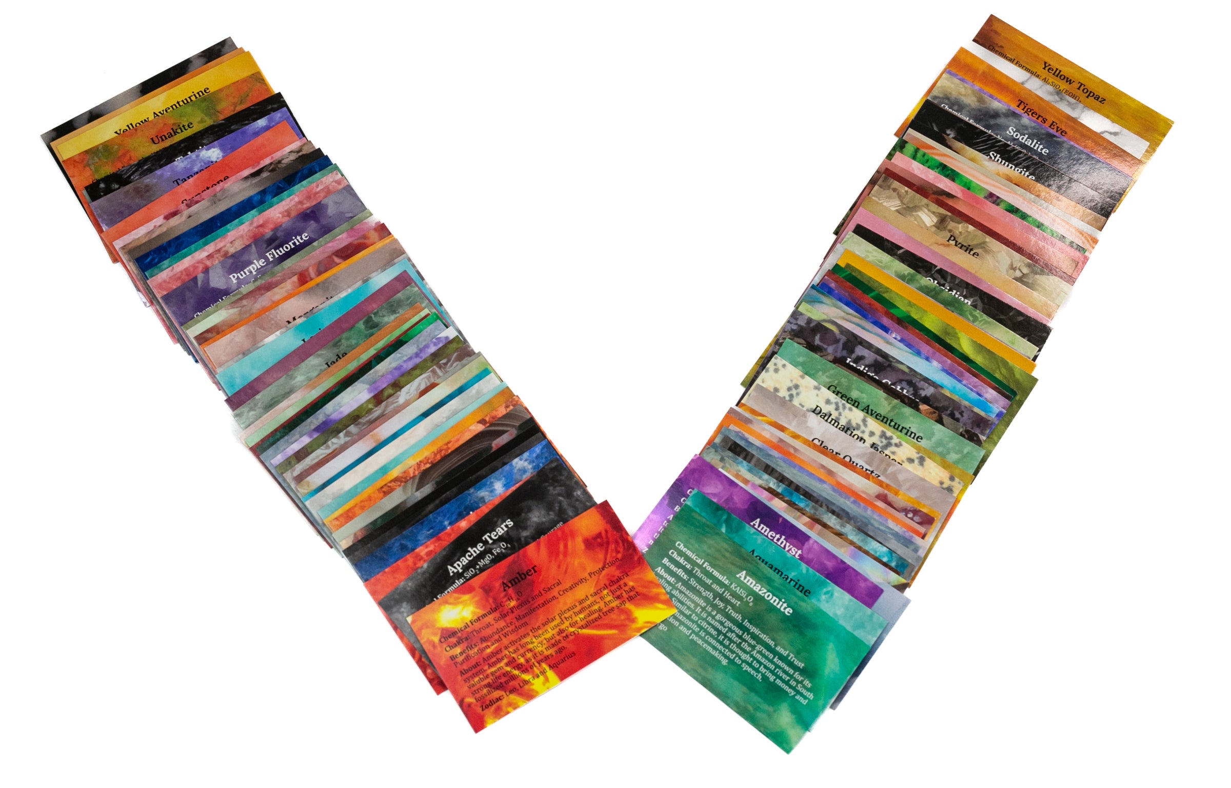 1st Edition Healing Crystal Card Deck