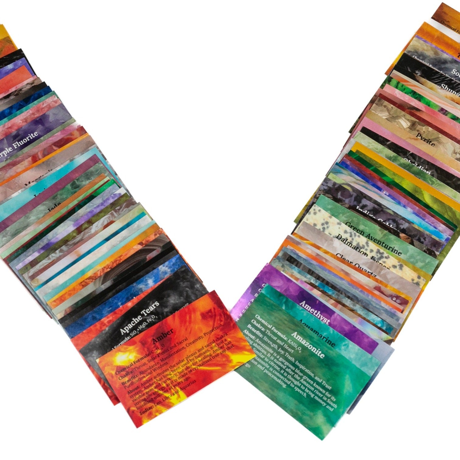 1st + 2nd Edition Crystal Info Deck