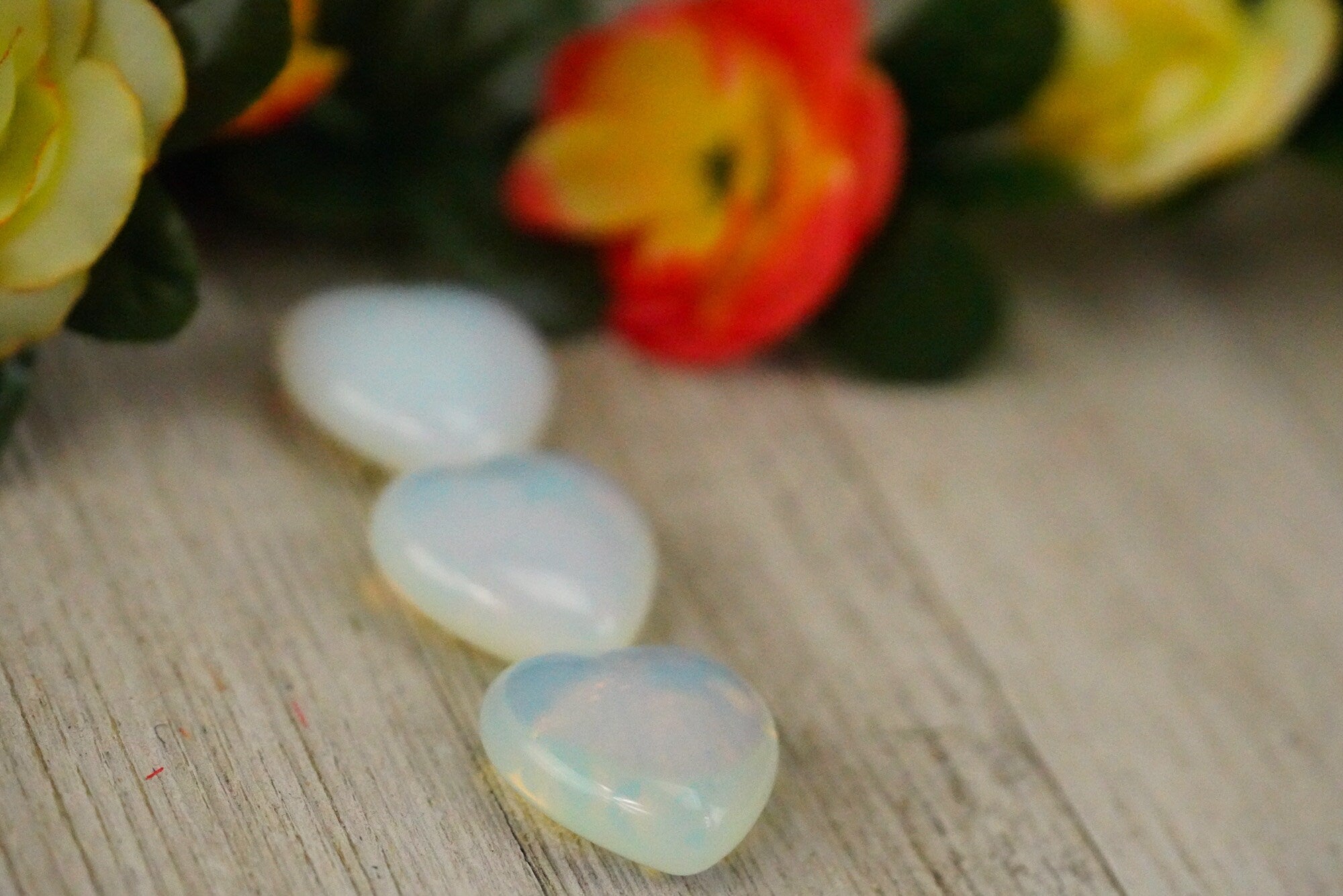 Small Opalite Crystal Heart