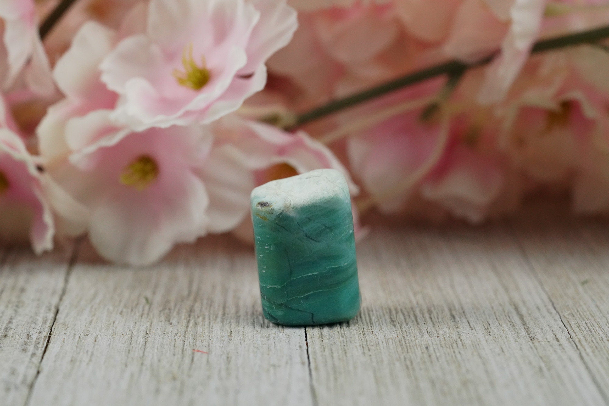 Tumbled Green Chrysoprase Polished Stone