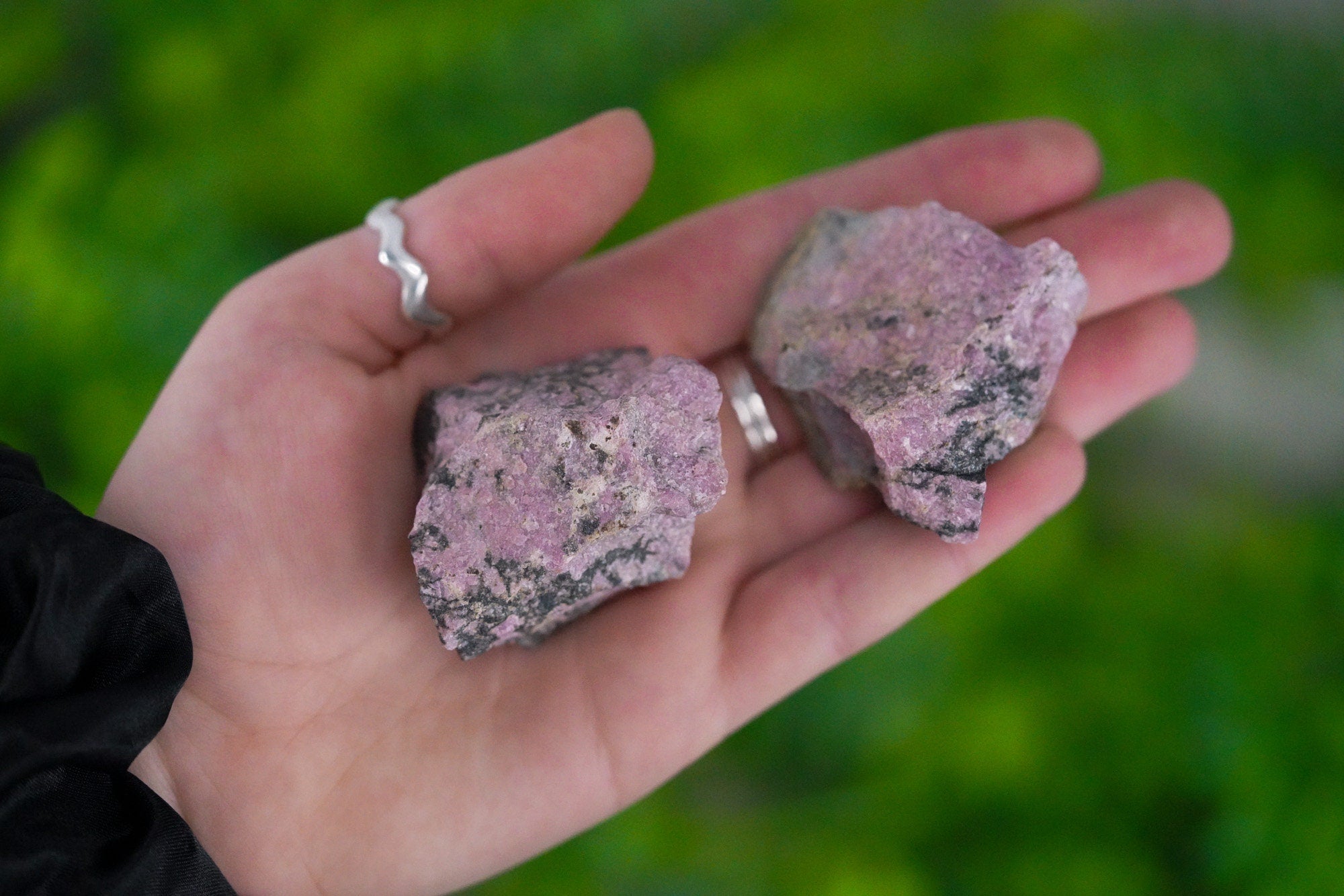 Raw Rhodonite Rough Crystal