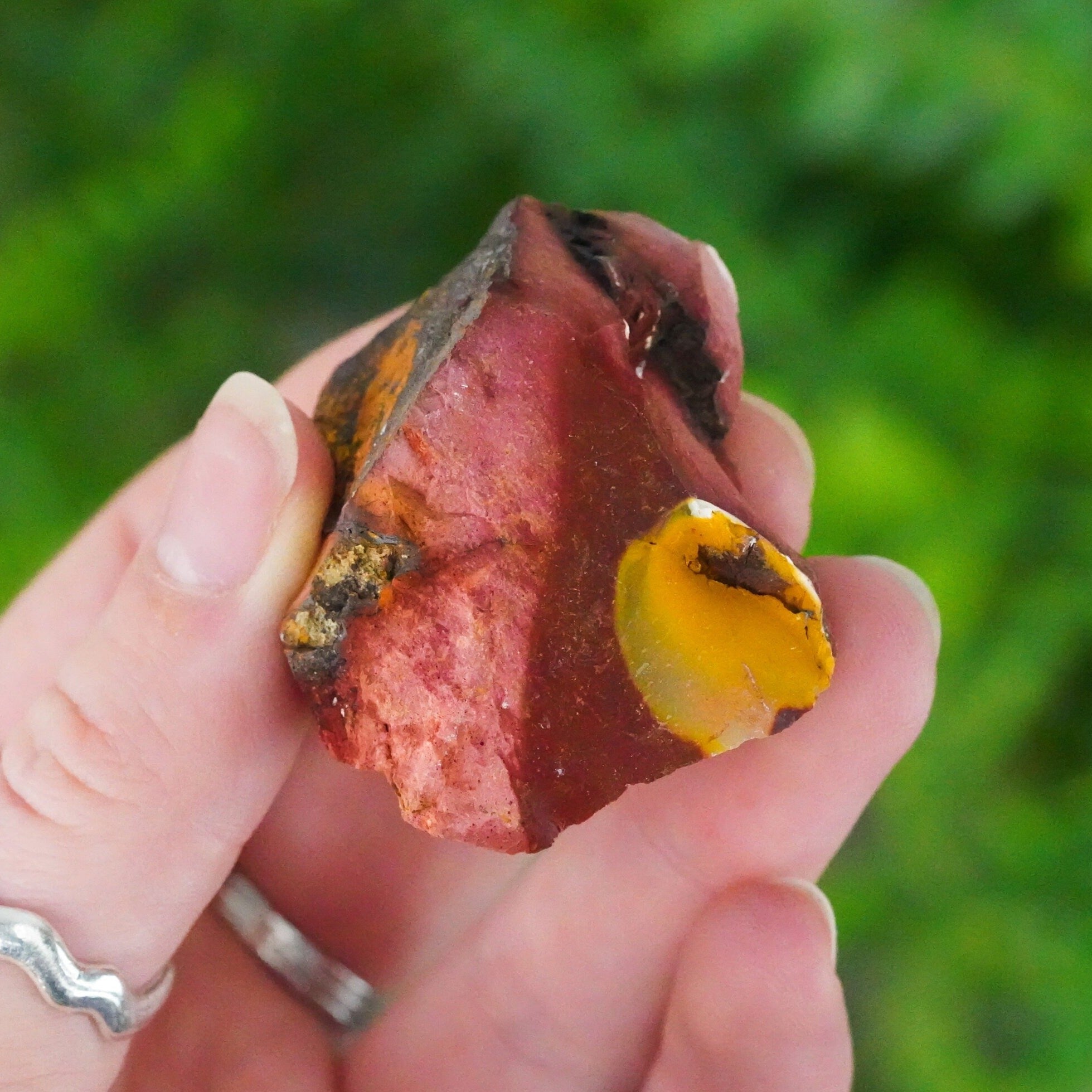 Raw Mookaite Jasper Rough Crystal