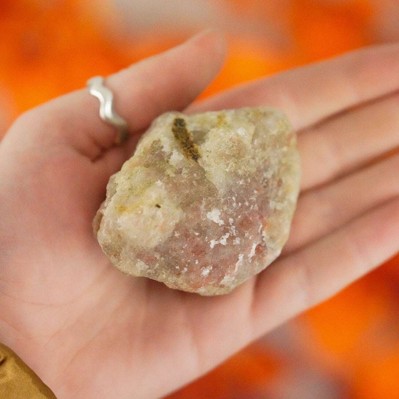 Large Raw Sunstone Rough Crystal