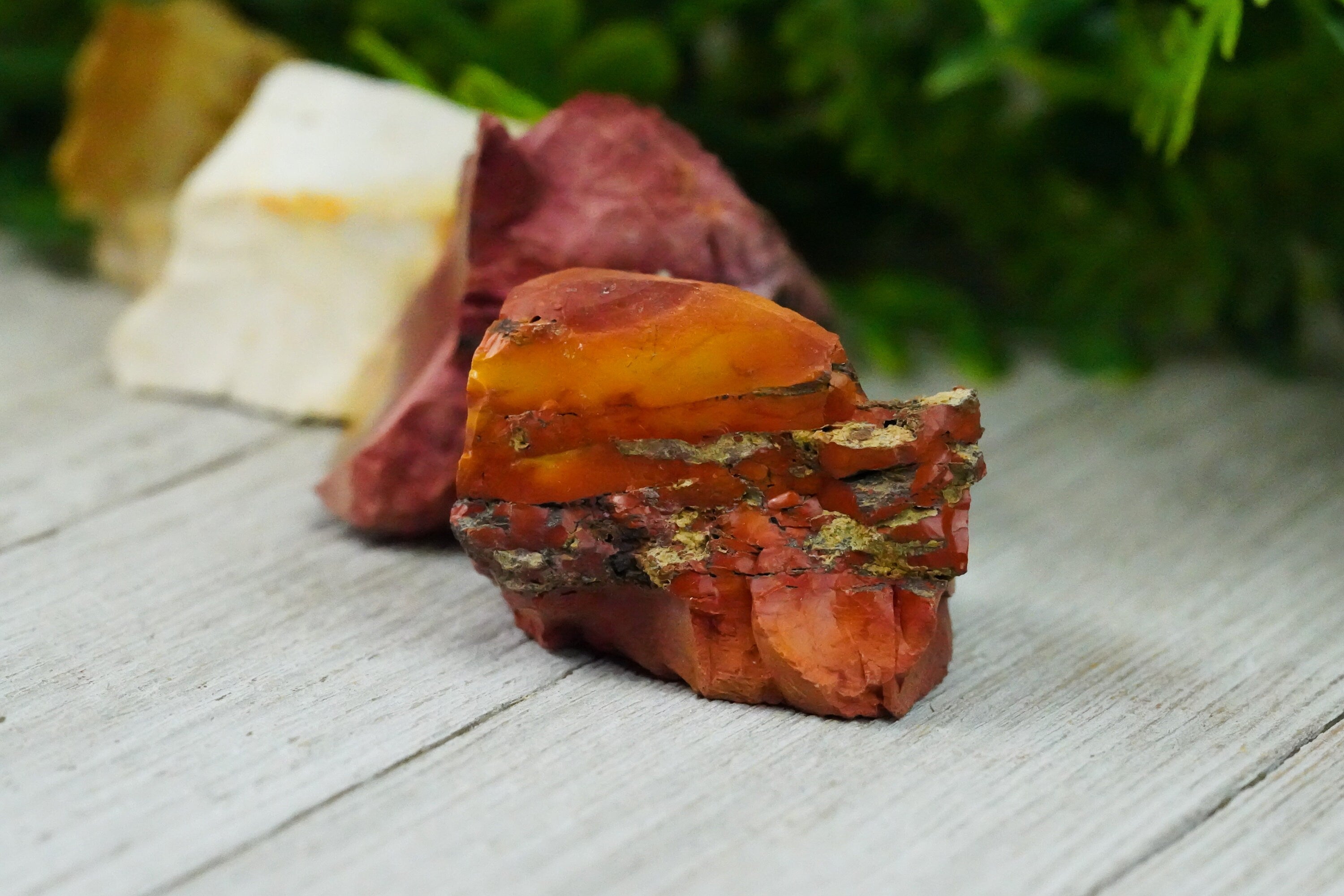 Raw Mookaite Jasper Rough Crystal