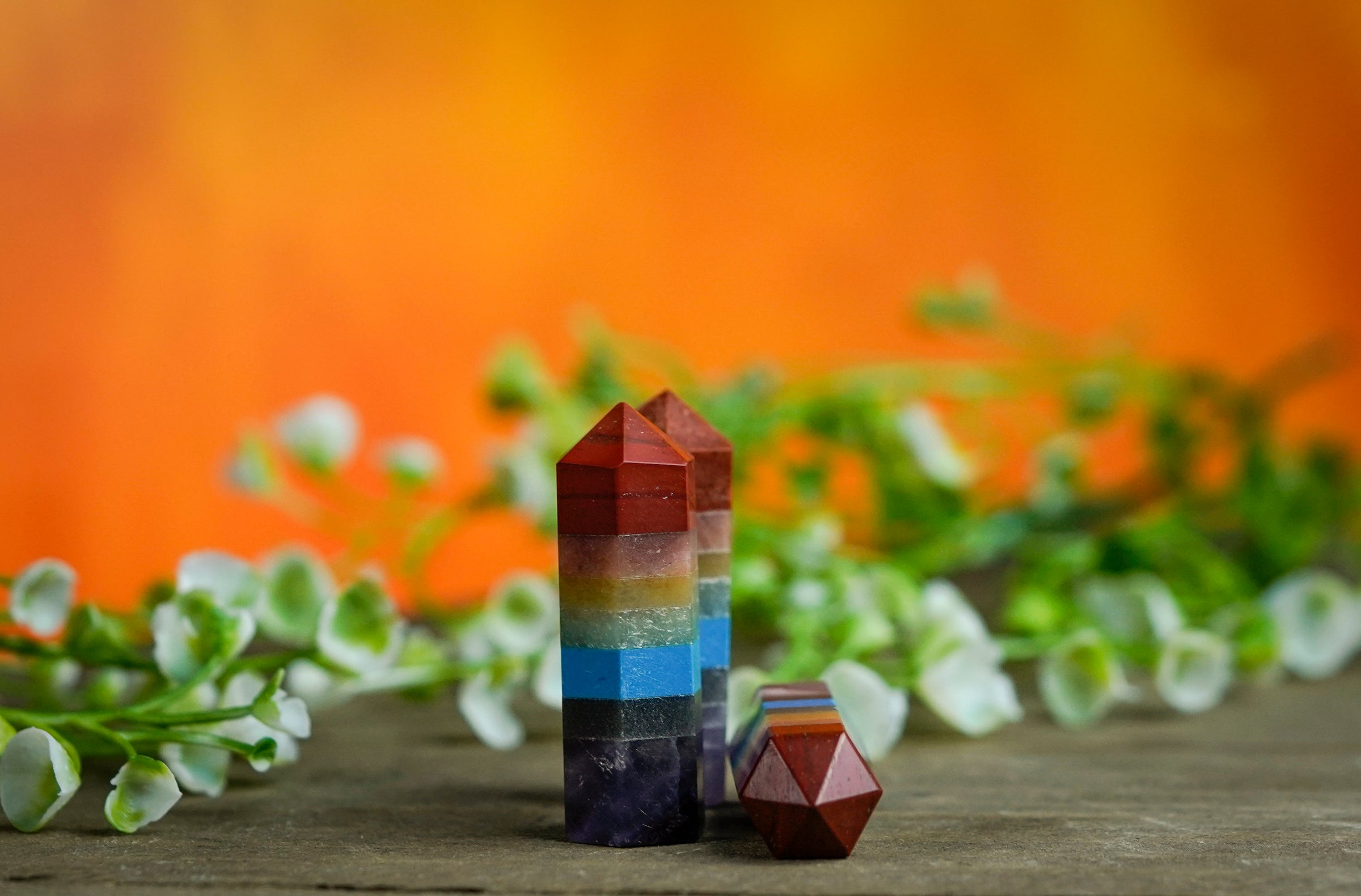 7 Chakra Crystal Tower Point