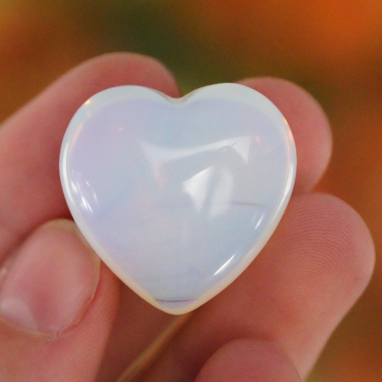 Small Opalite Crystal Heart