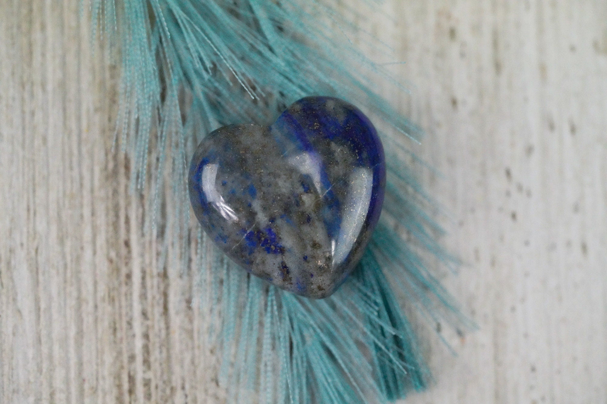 Small Lapis Lazuli Crystal Heart