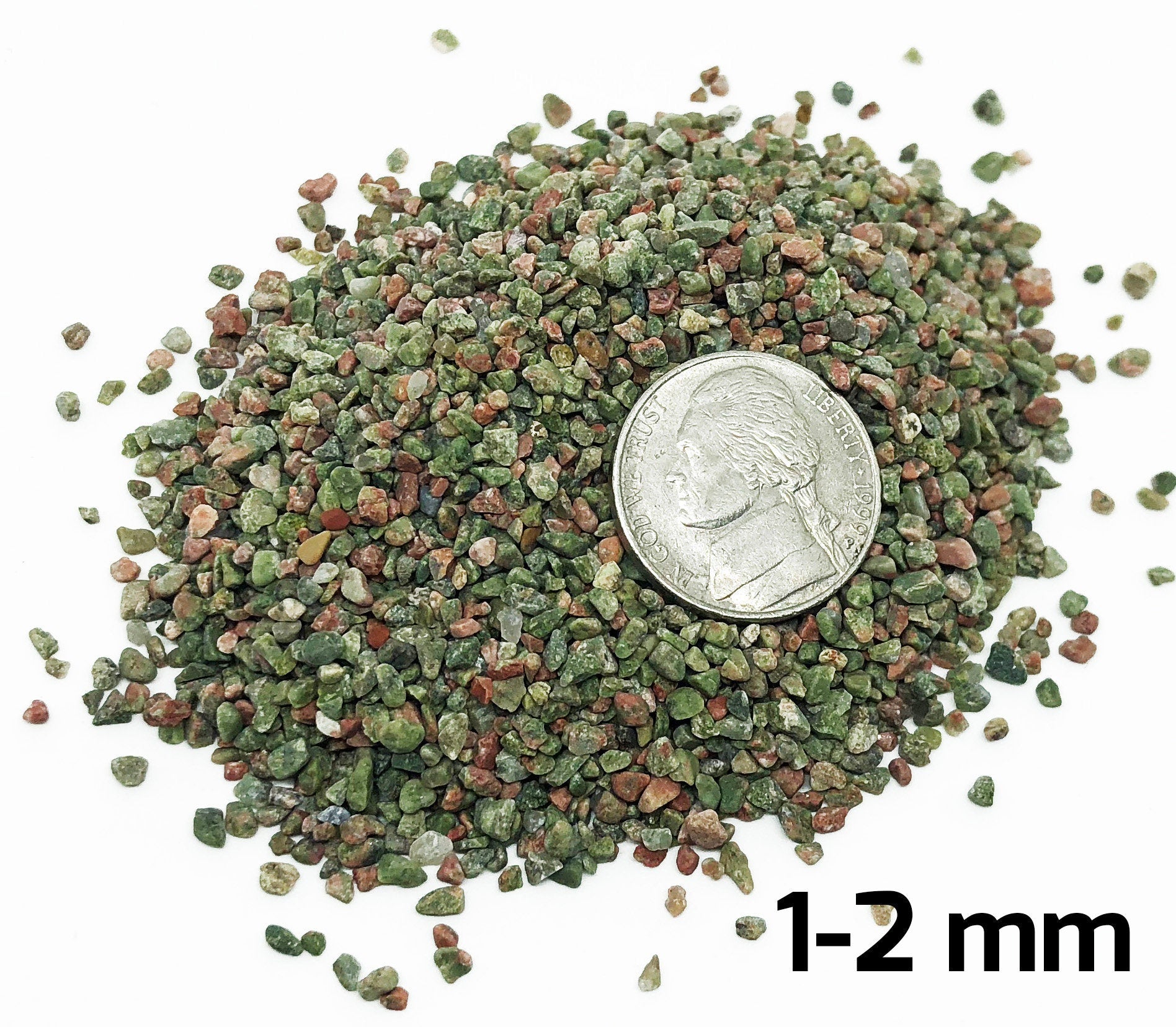 Crushed Unakite, All SIZES