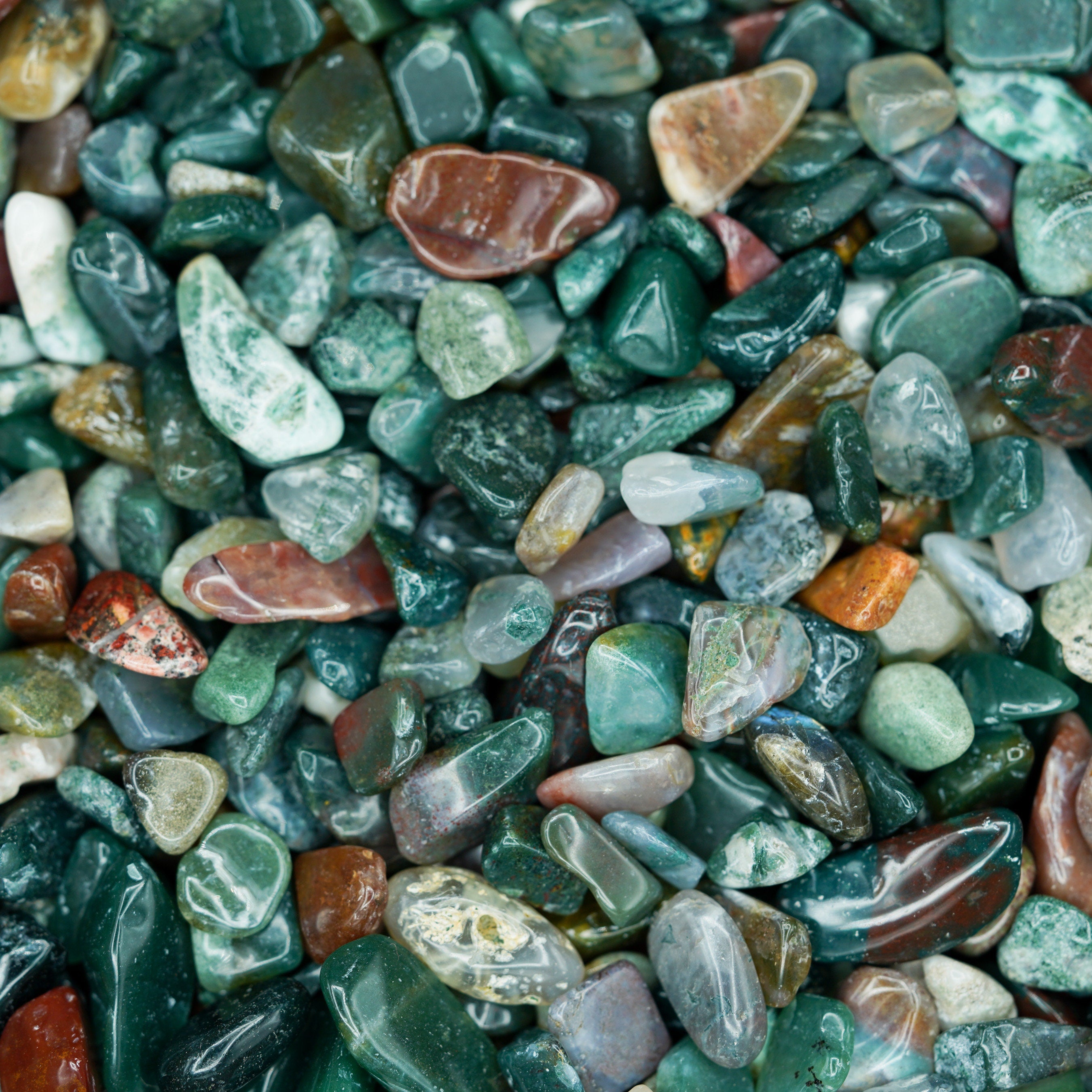 Ocean Jasper Tumbled Crystal Chips