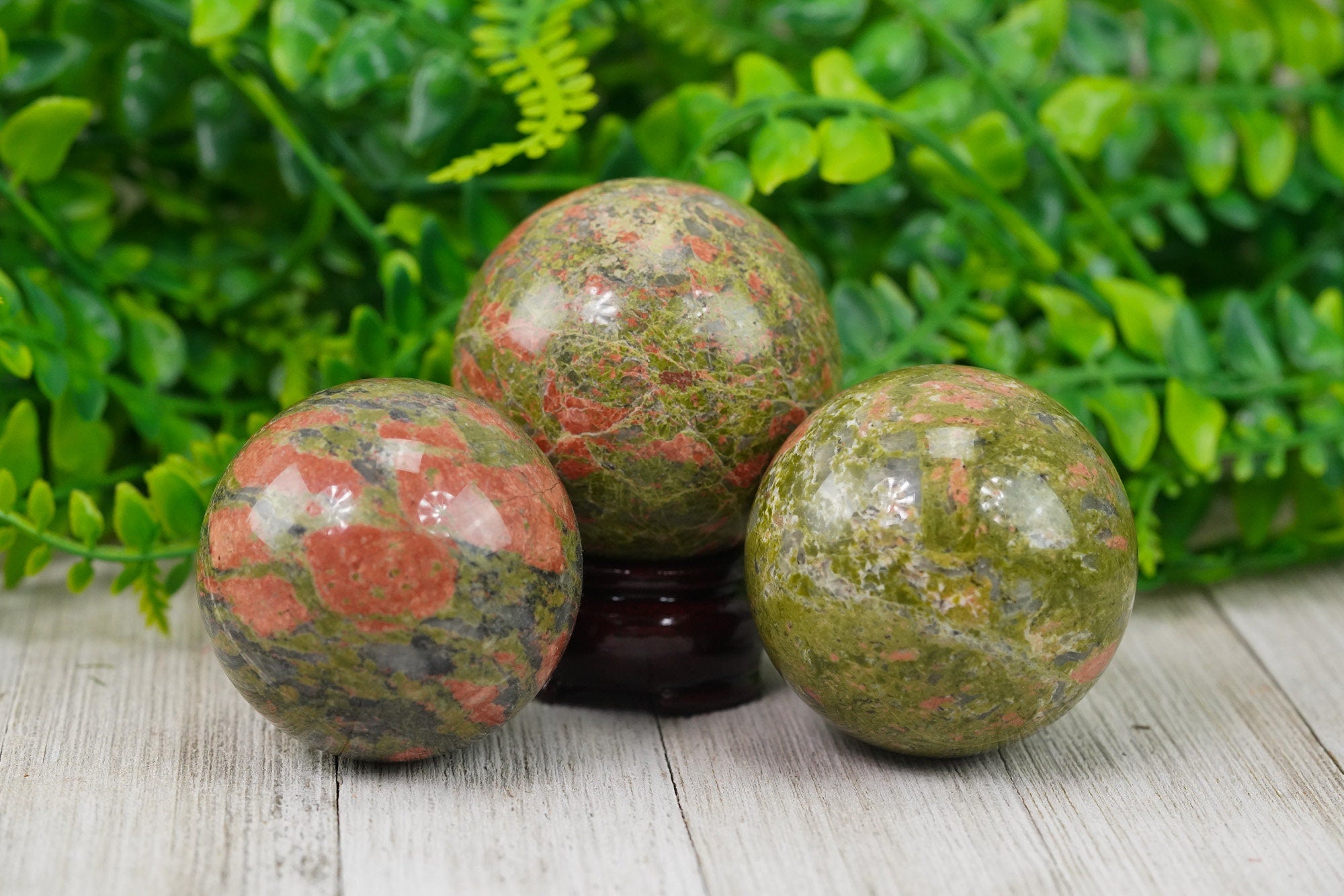 Unakite Crystal Ball 60mm