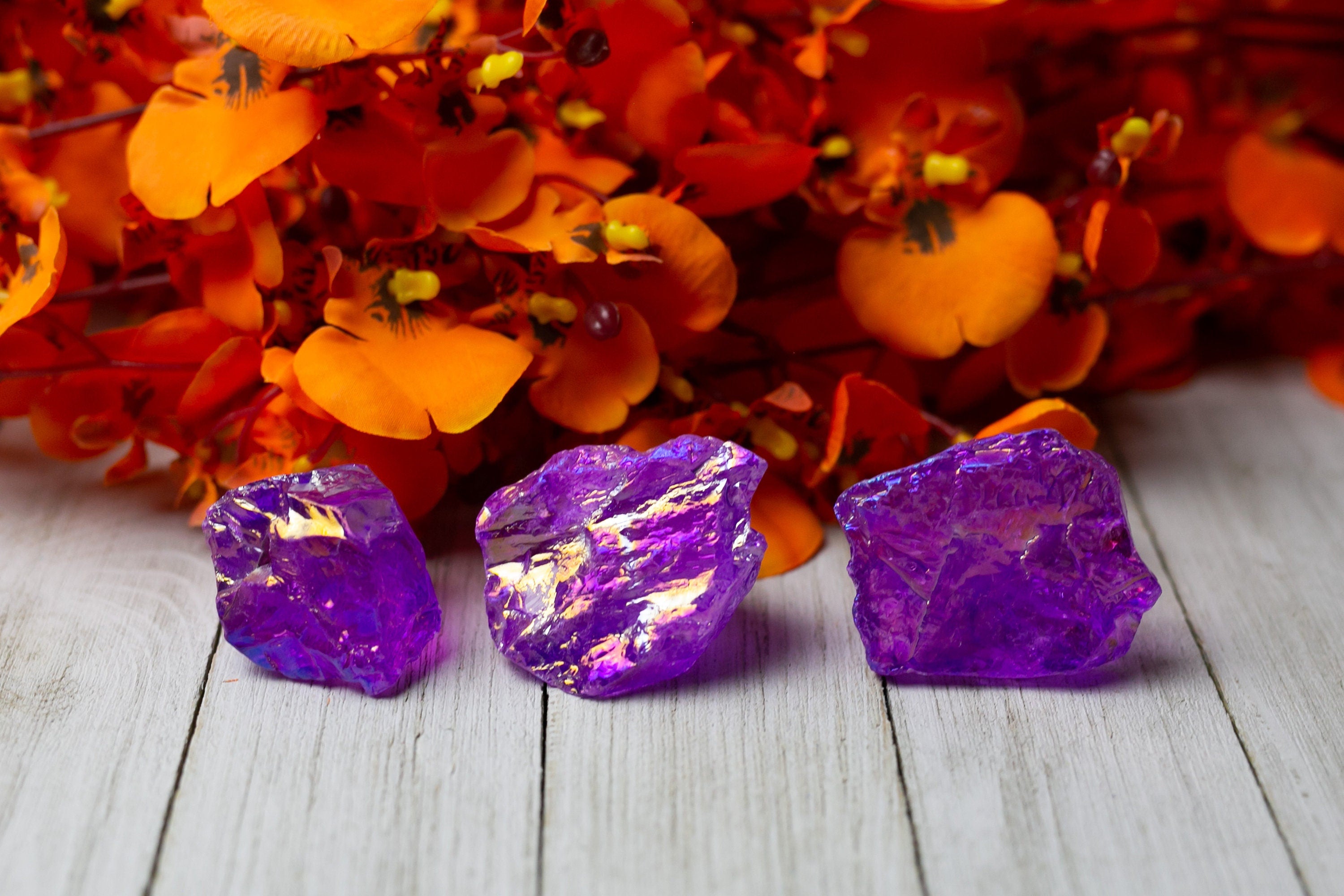 Raw Purple Aura Quartz