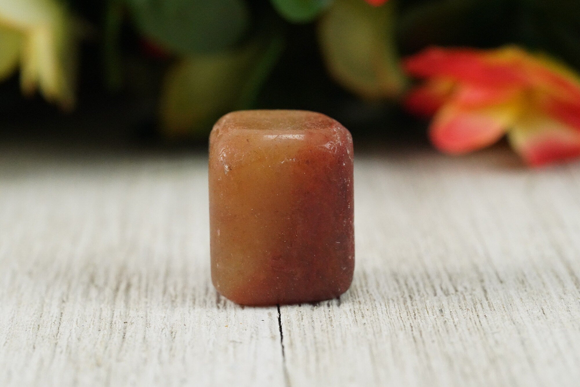 Tumbled Strawberry Quartz Polished Stone