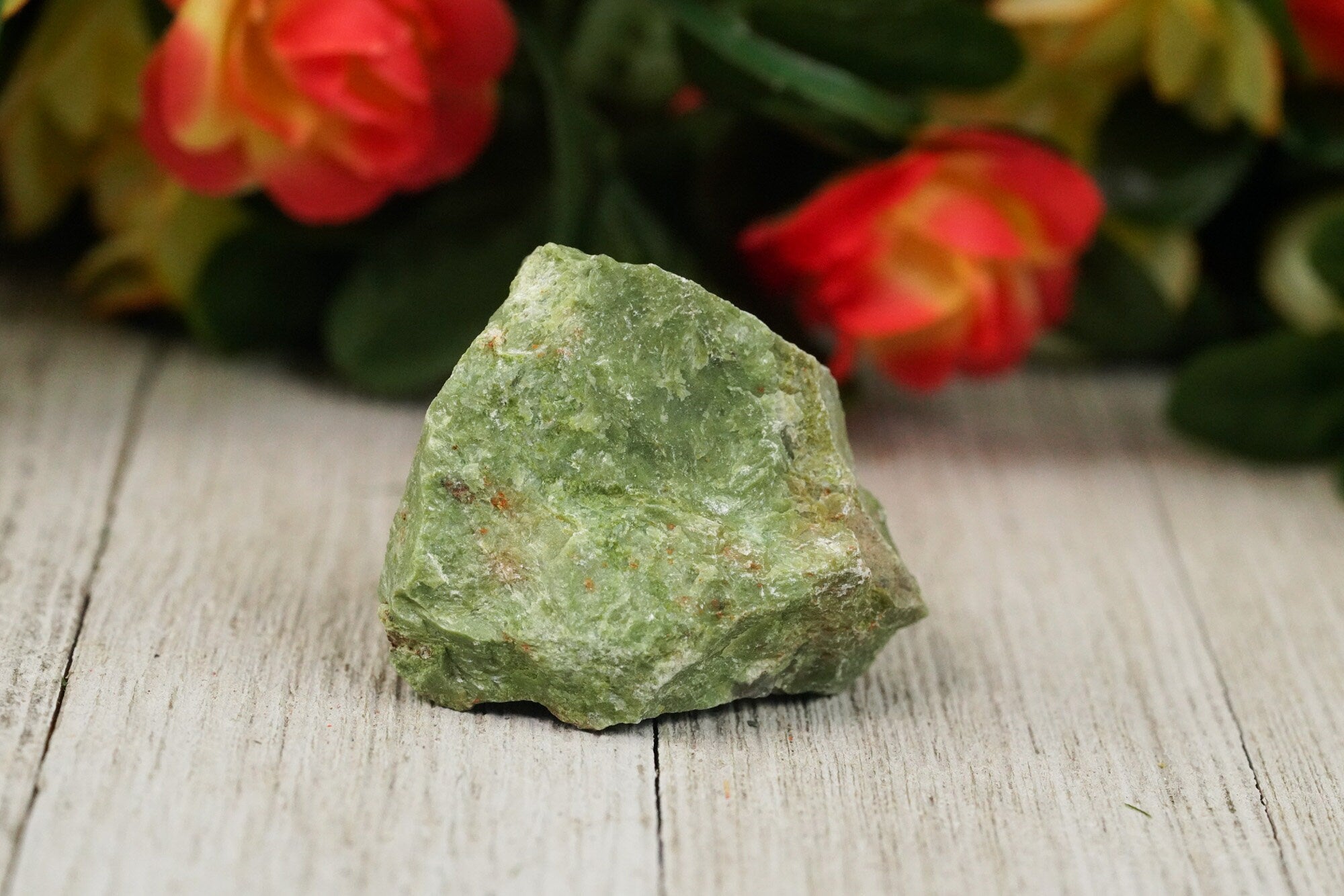 Raw Green Opal Rough Crystal