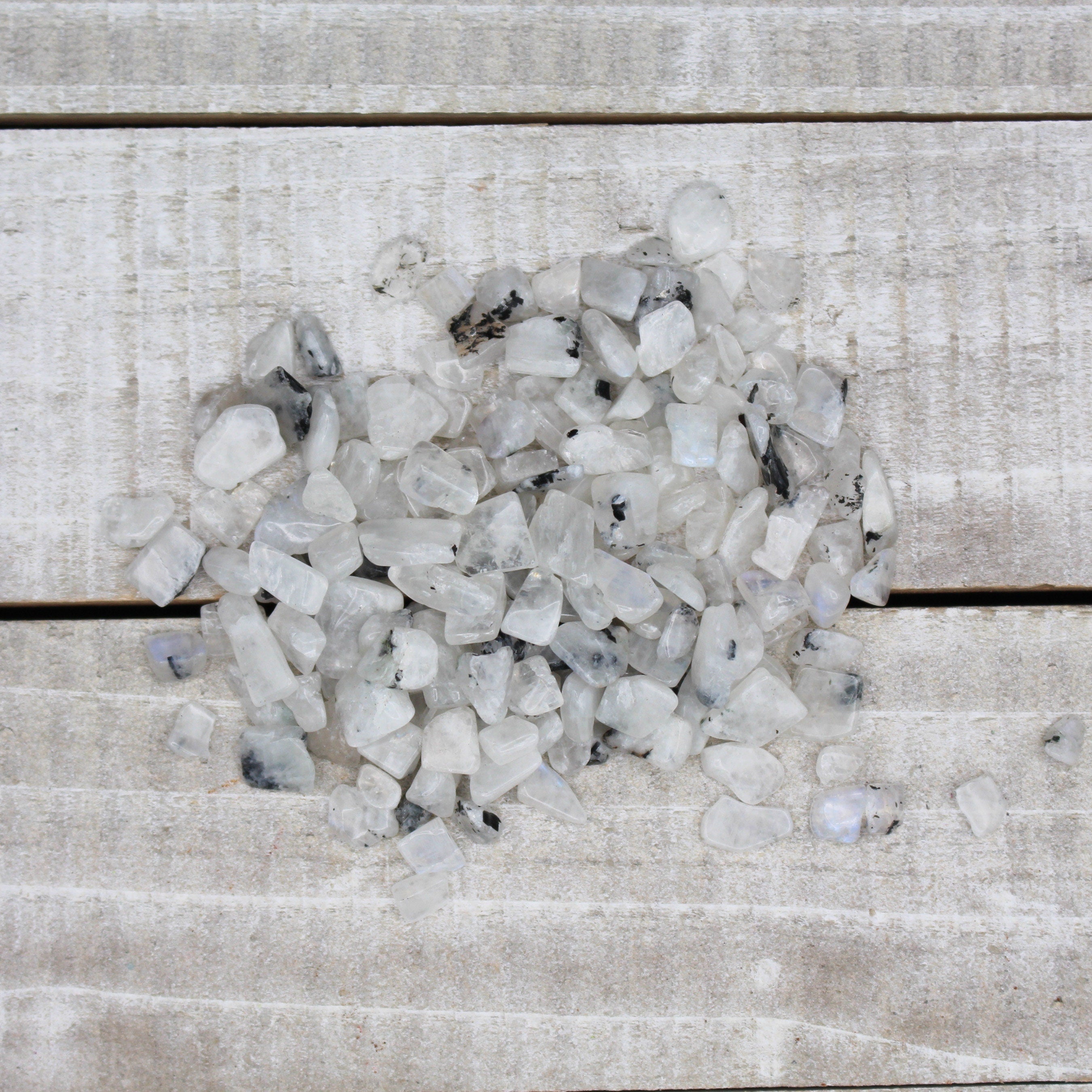 Moonstone Stone Tumbled Crystal Chips