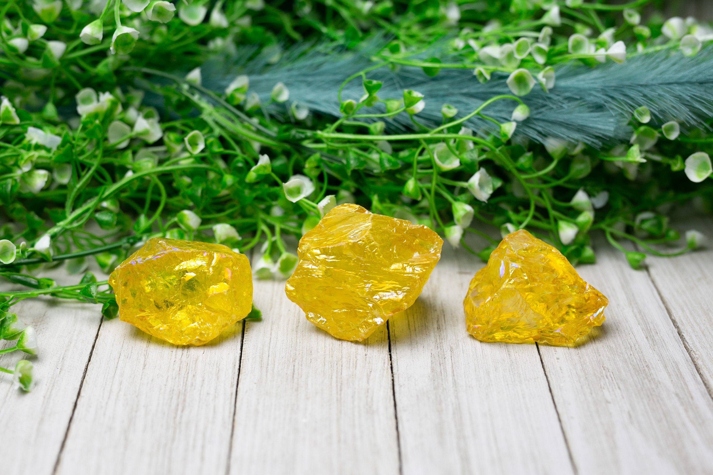 Raw Yellow Aura Quartz