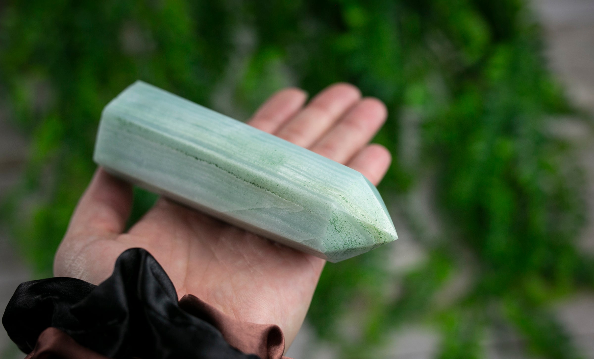 Large Amazonite Crystal Tower