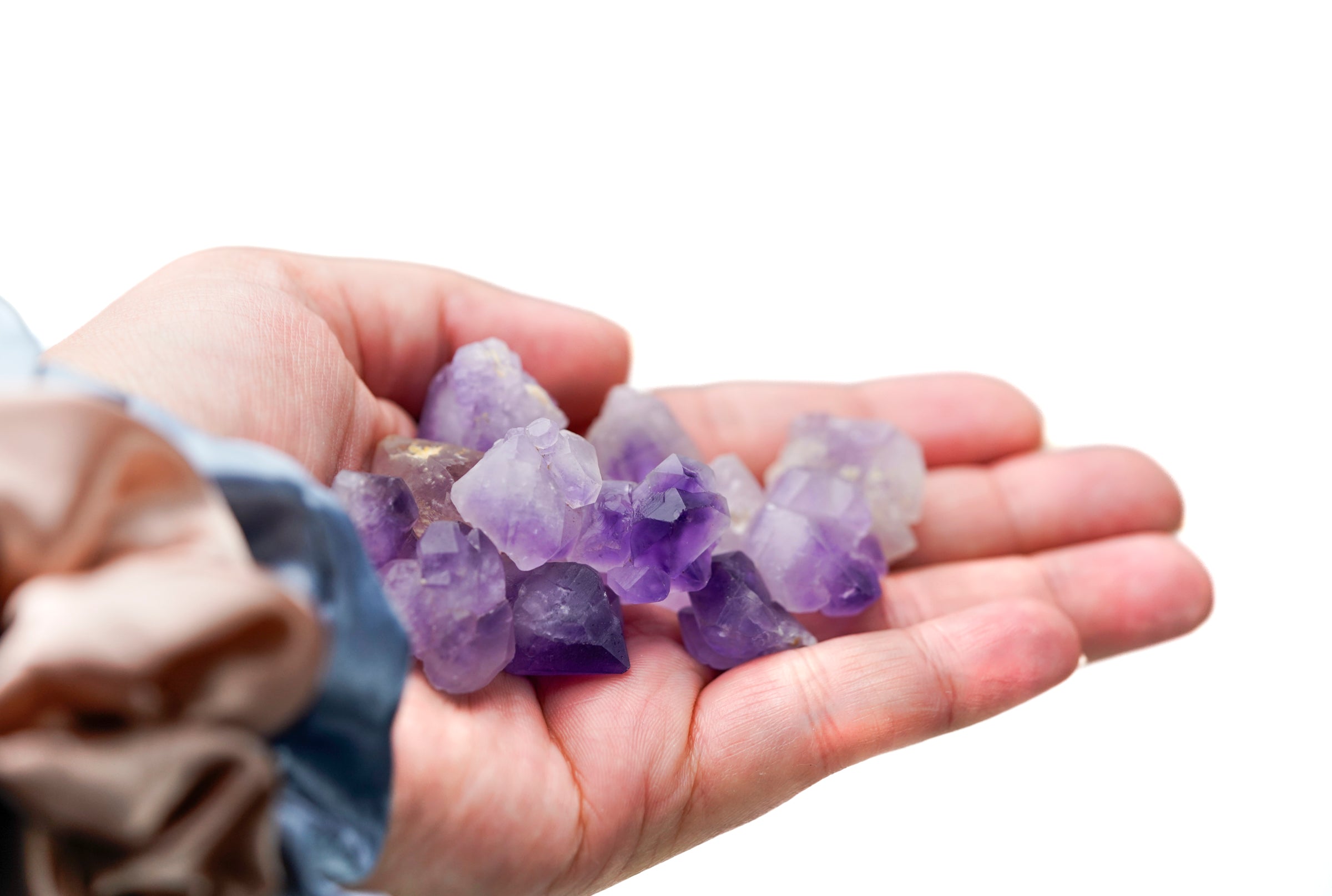 Raw Amethyst Cluster Points