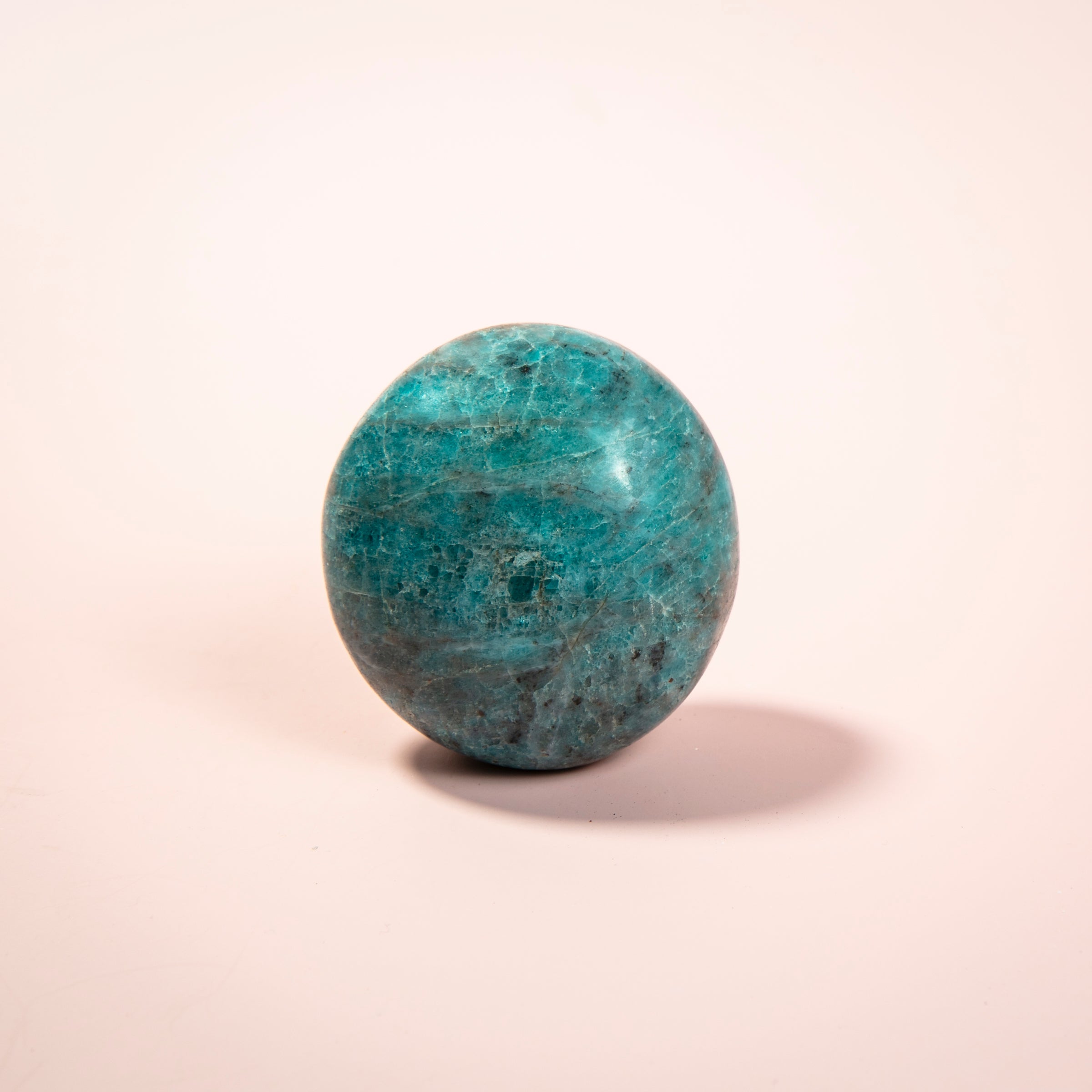 Large Apatite Palm Stone