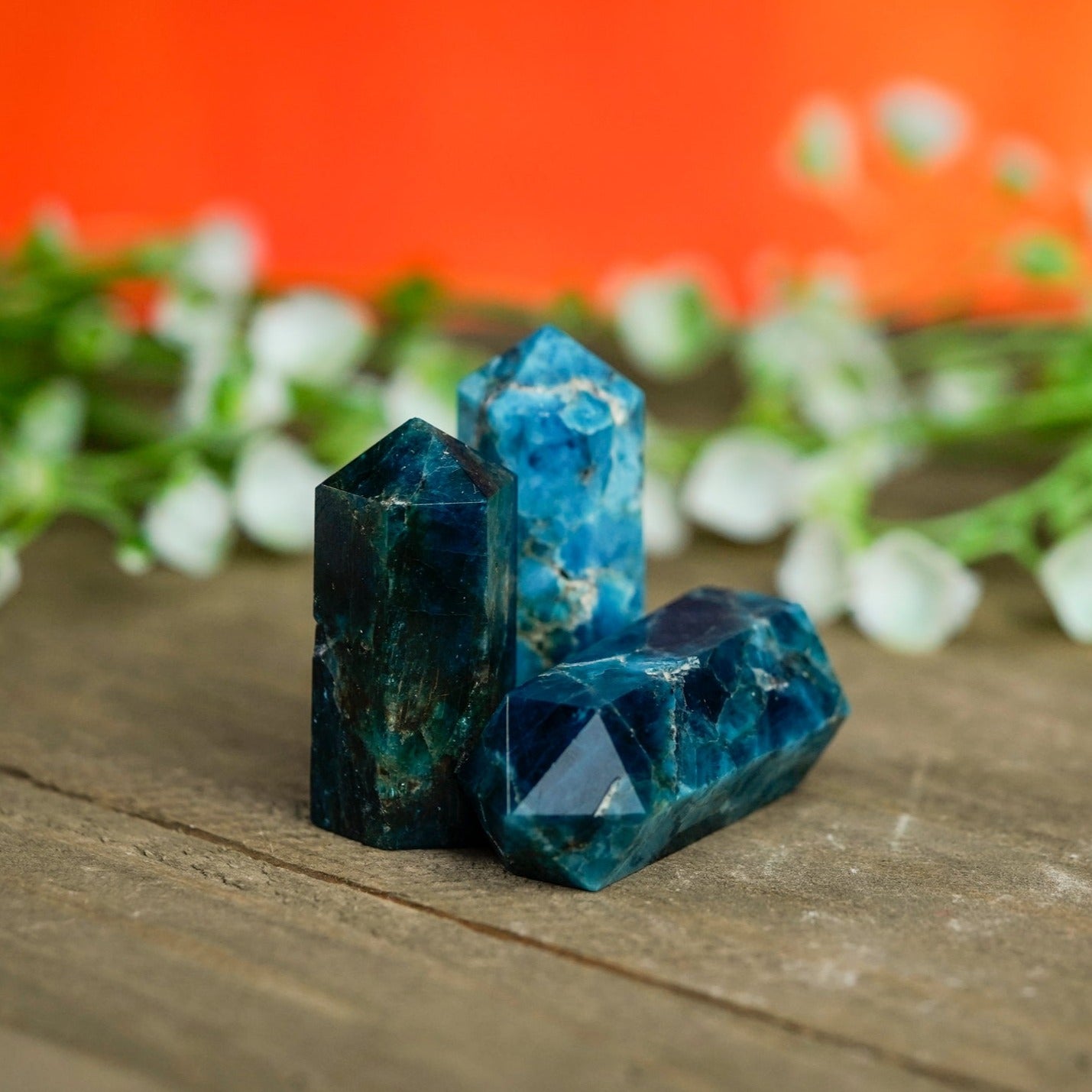 Apatite Healing Crystal Tower Point