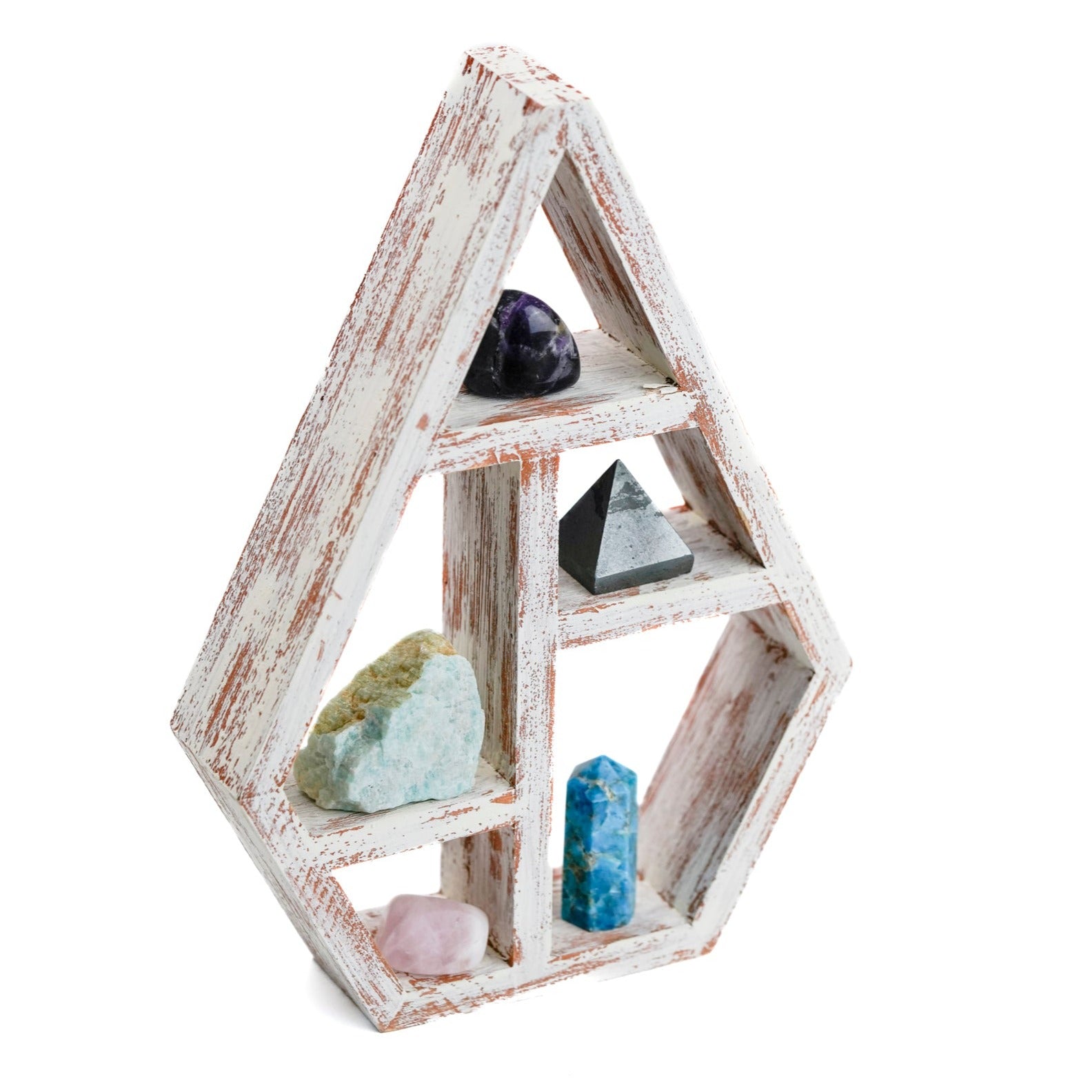 Aquarius Crystal Shelf Set