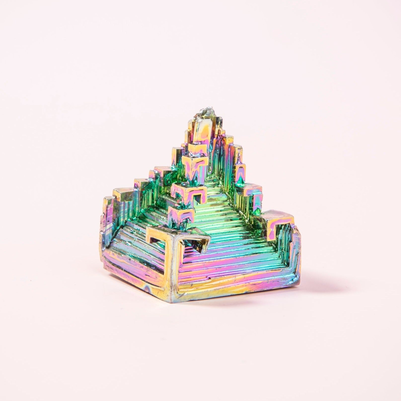 Rainbow Bismuth Crystal