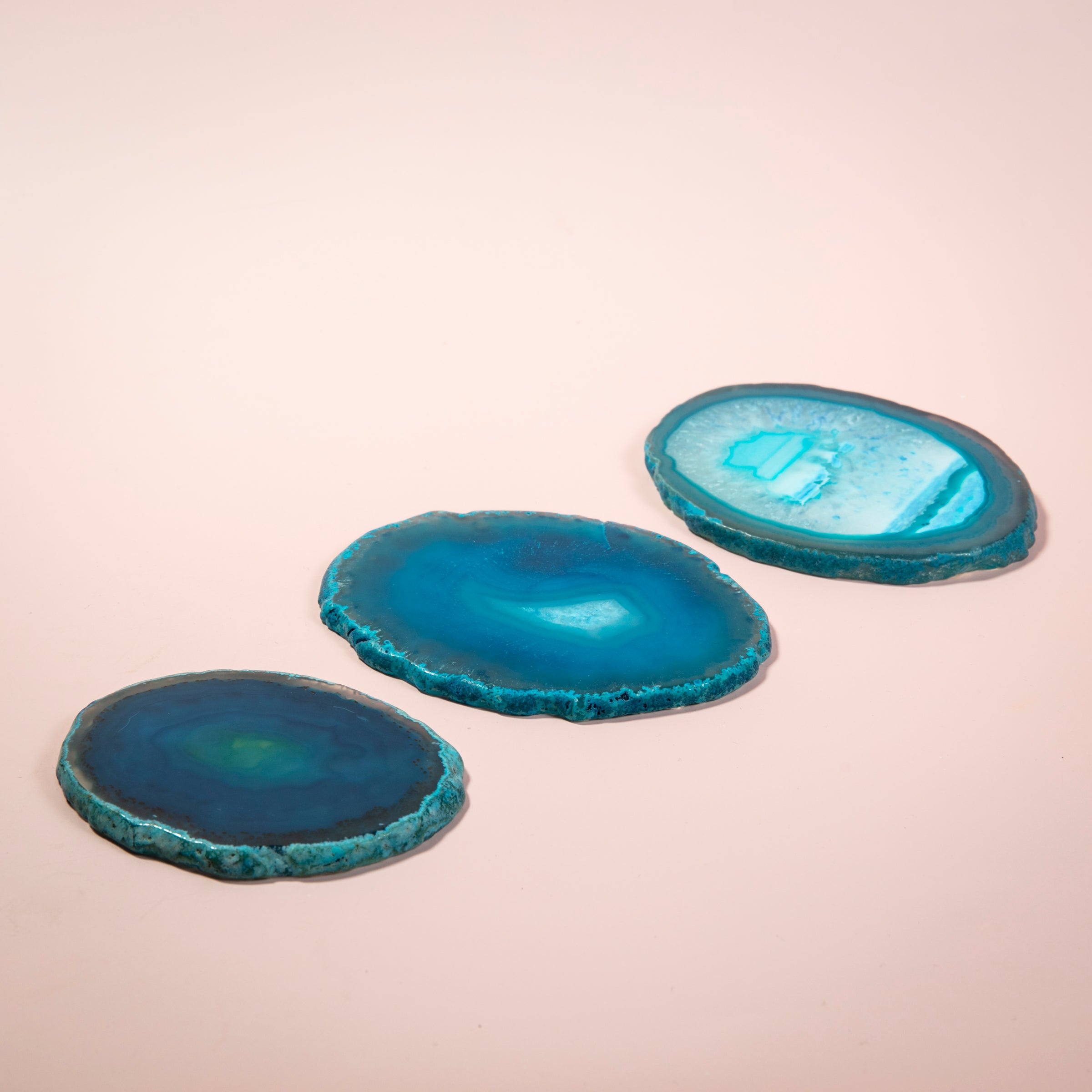 Blue Agate Slices