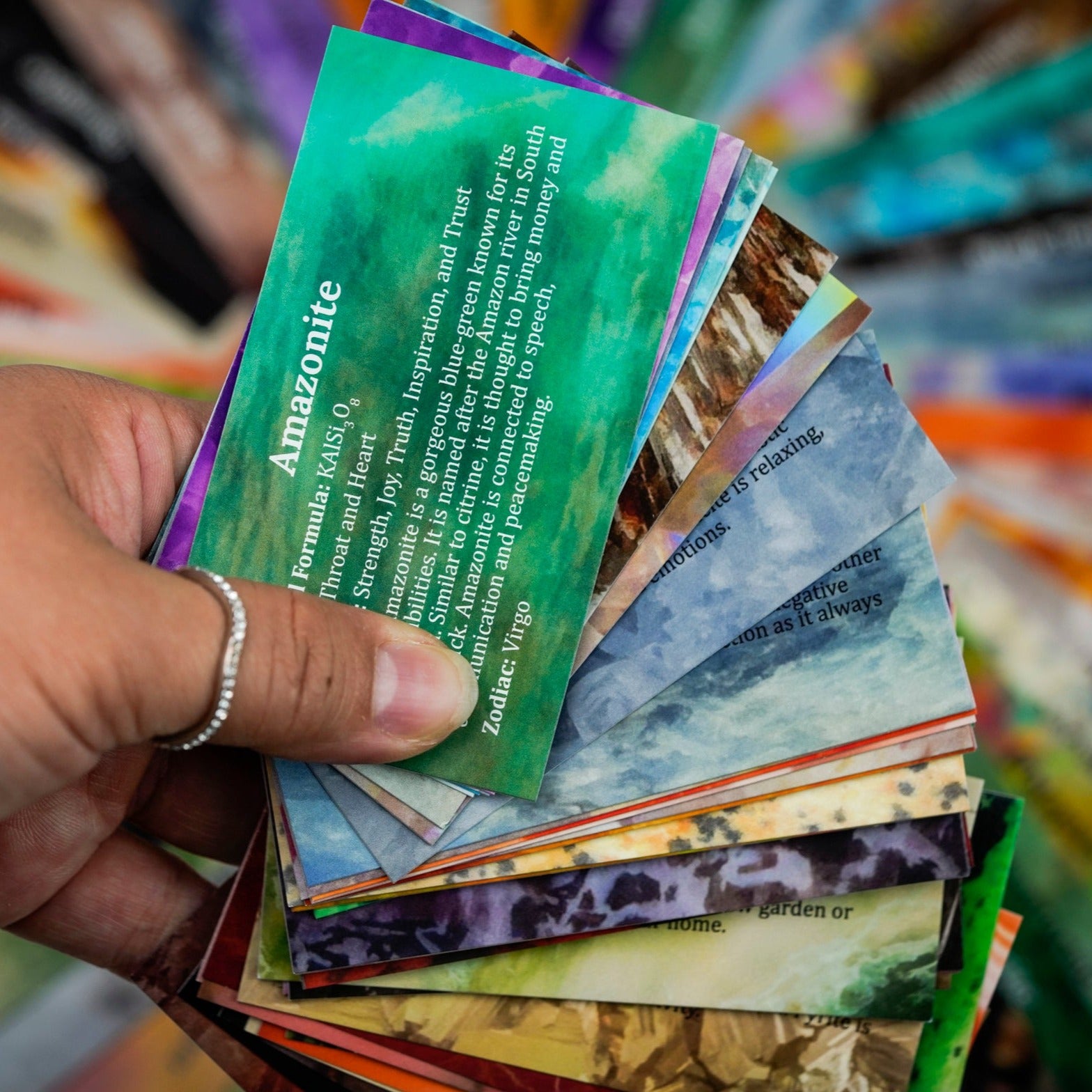 1st Edition Healing Crystal Card Deck