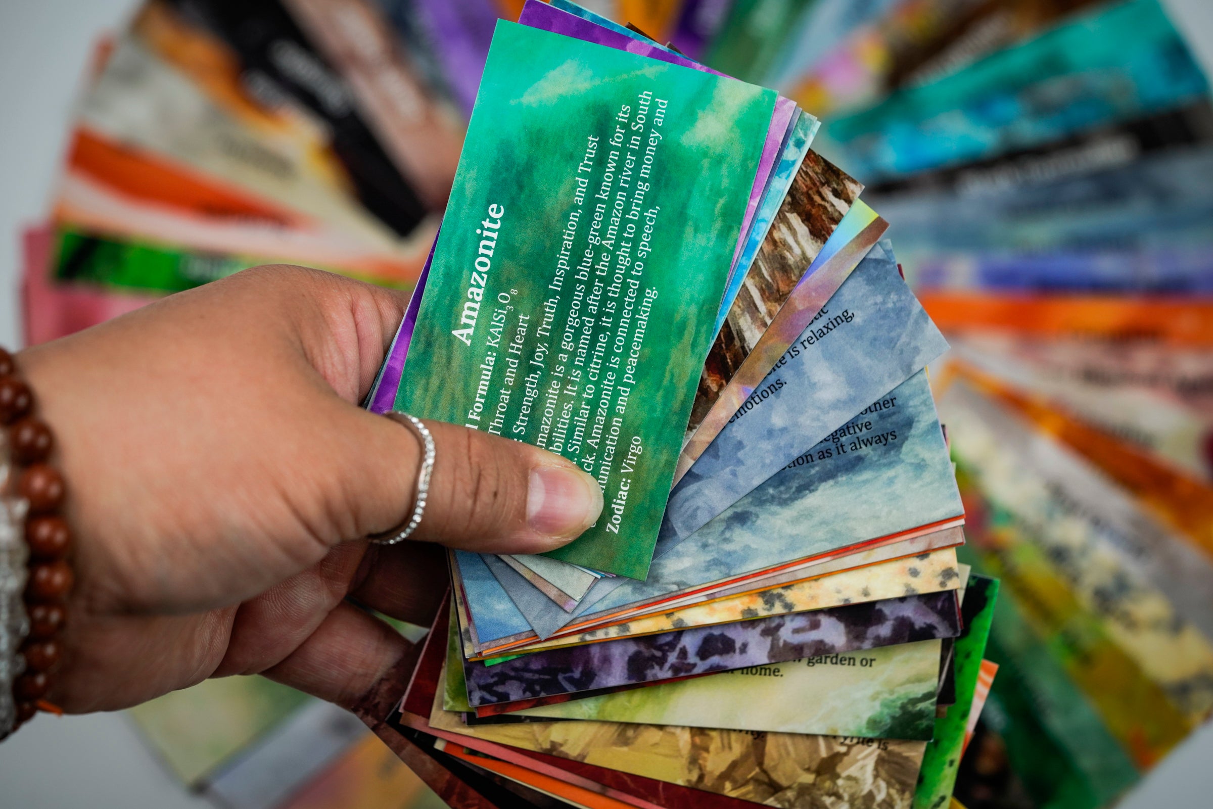 1st + 2nd Edition Crystal Info Deck