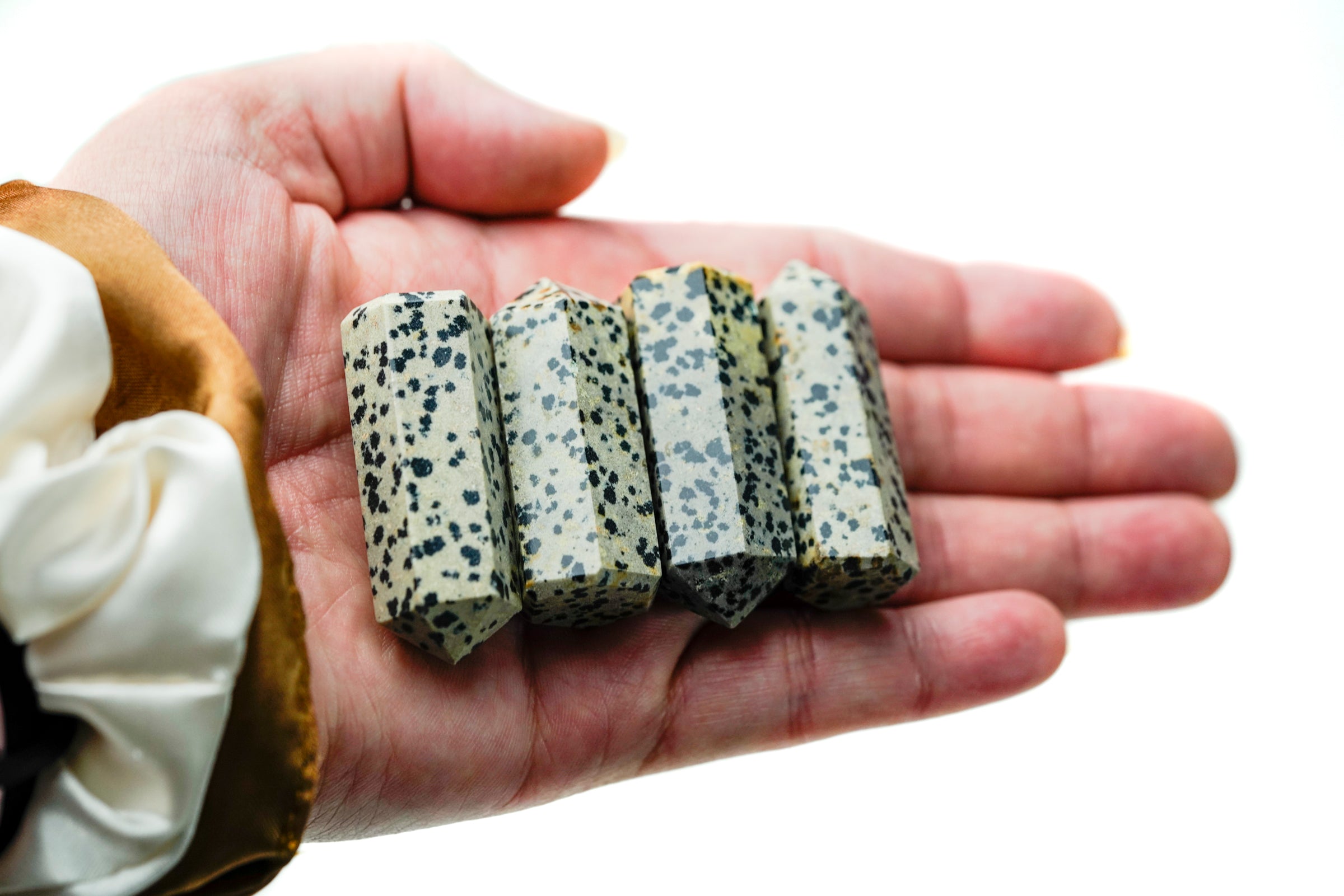 Dalmatian Jasper Crystal Point