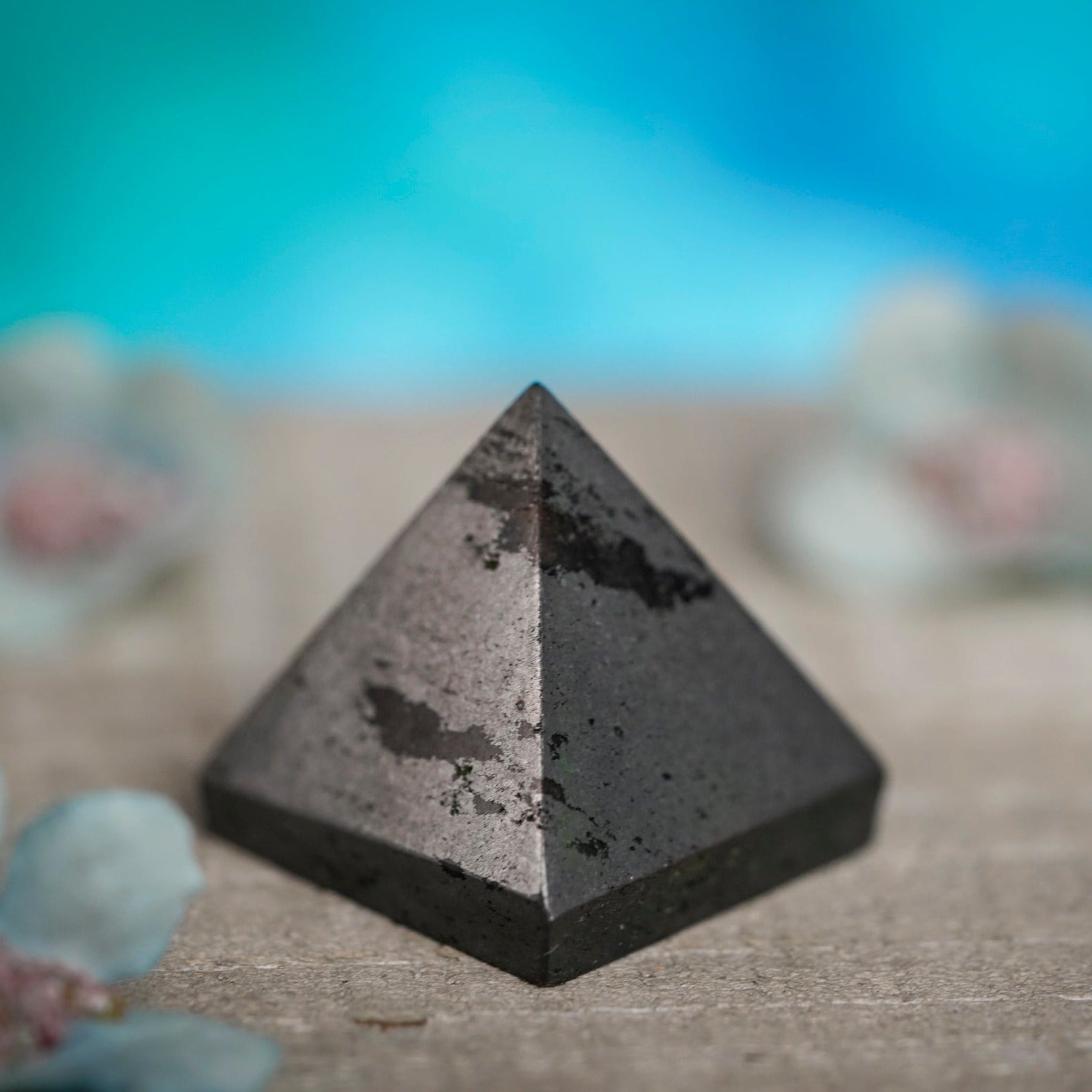 Hematite Crystal Pyramid